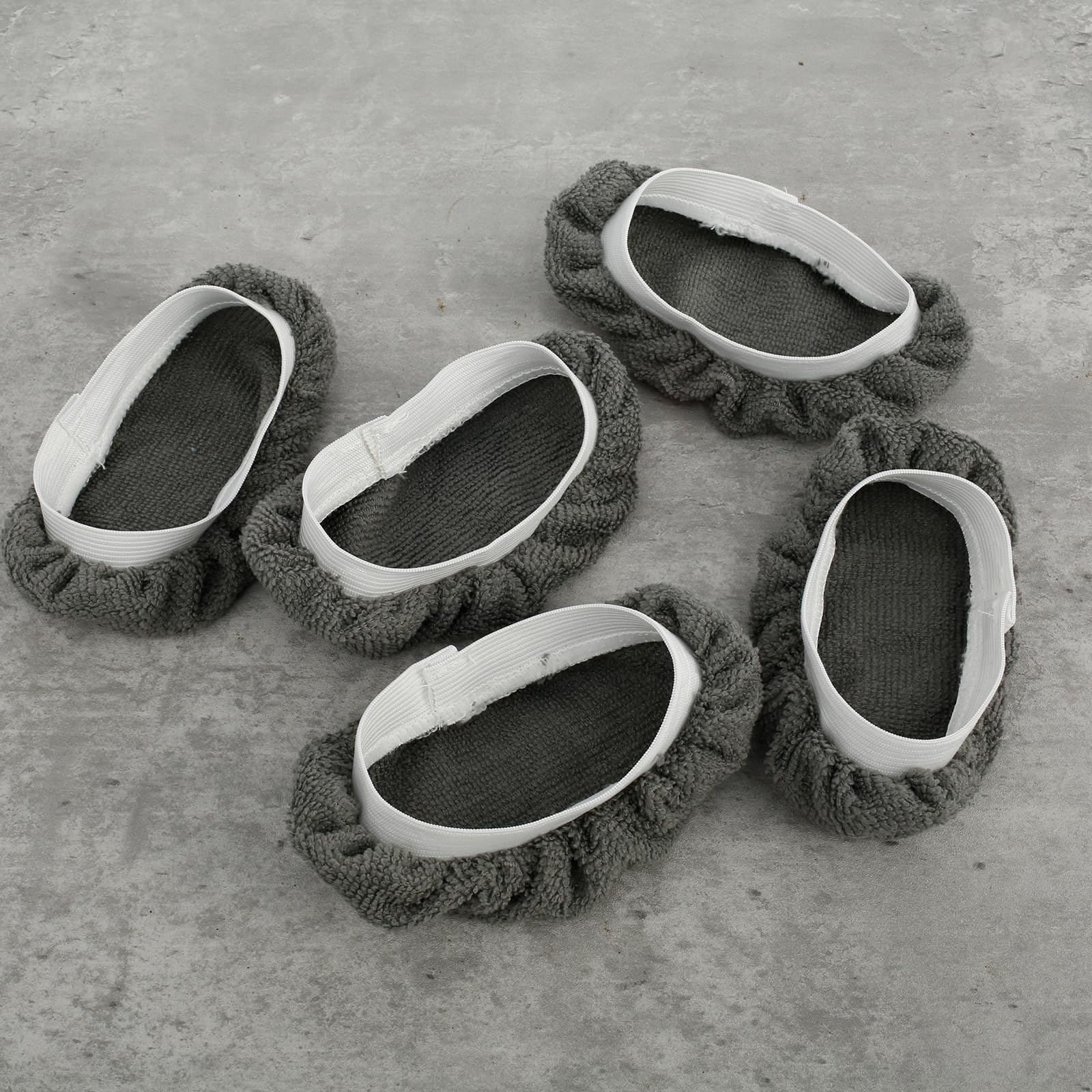 16 Pack Steam Mop Pads for Handheld Steam Cleaner,Universal Microfiber Cloths Cover,Washable Steam Cloth Accessories Compatible with Wagner Spraytech,Bissell Steam Shot, Comforday,Pursteam Etc (Grey)