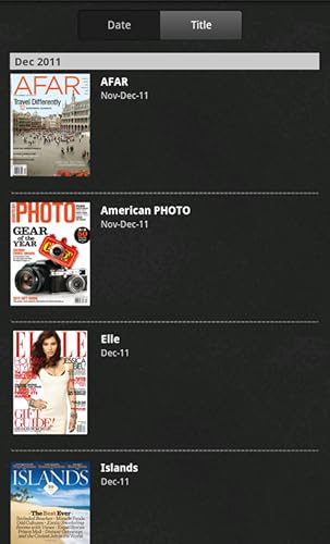 Zinio Magazine Reader