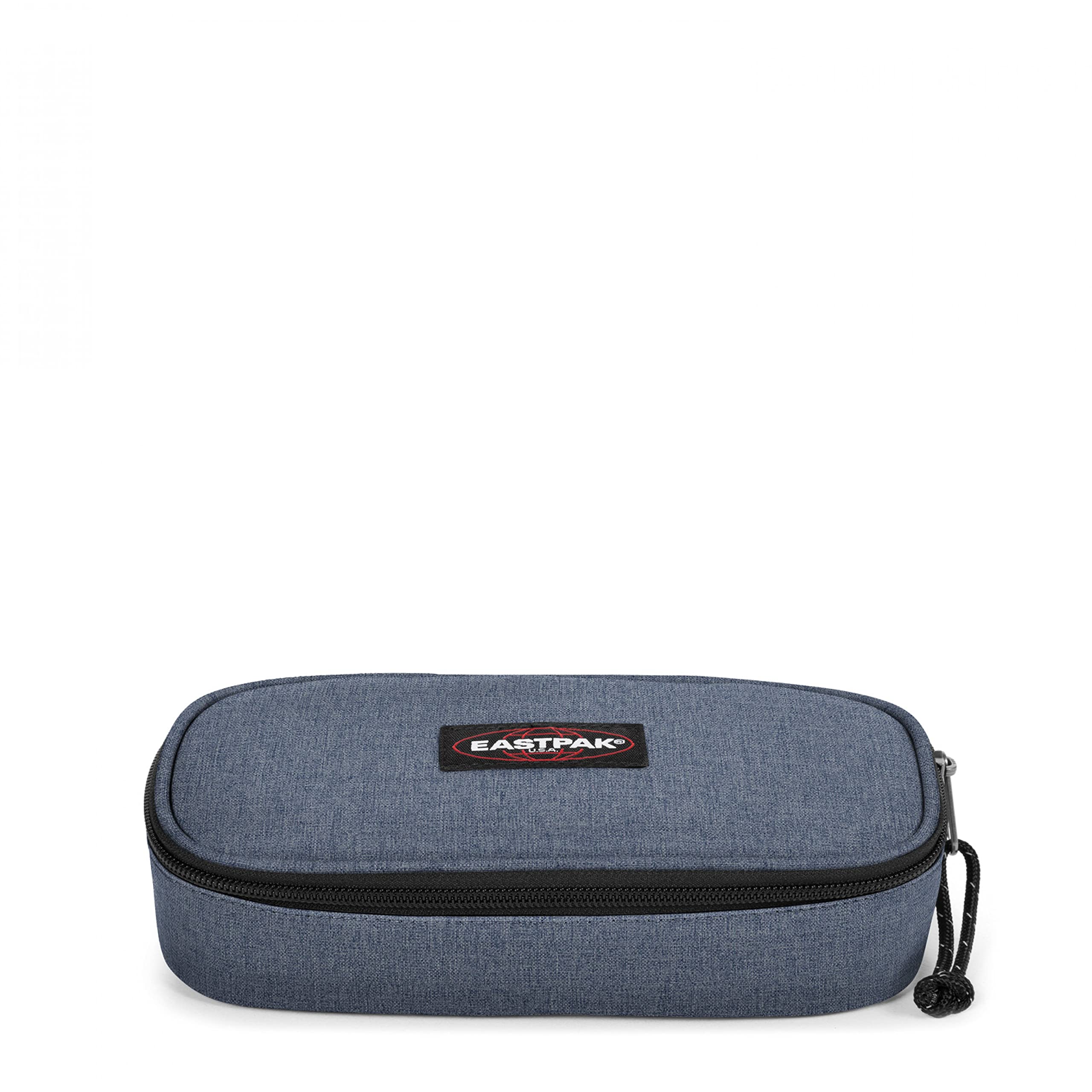 Eastpak Oval Single Pencil Case, 22 cm, Crafty Jeans (Blue)