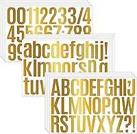 Vista 18 de 10 hojas de calcomanías de letras pequeñas, calcomanías autoadhesivas del alfabeto de 1/2 pulgada, lindas calcomanías de vinilo para artes