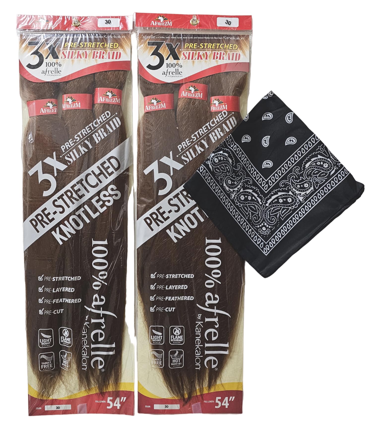 Amazon.com: Afreezm Pre-Stretched Silky Braiding Hair 3X with