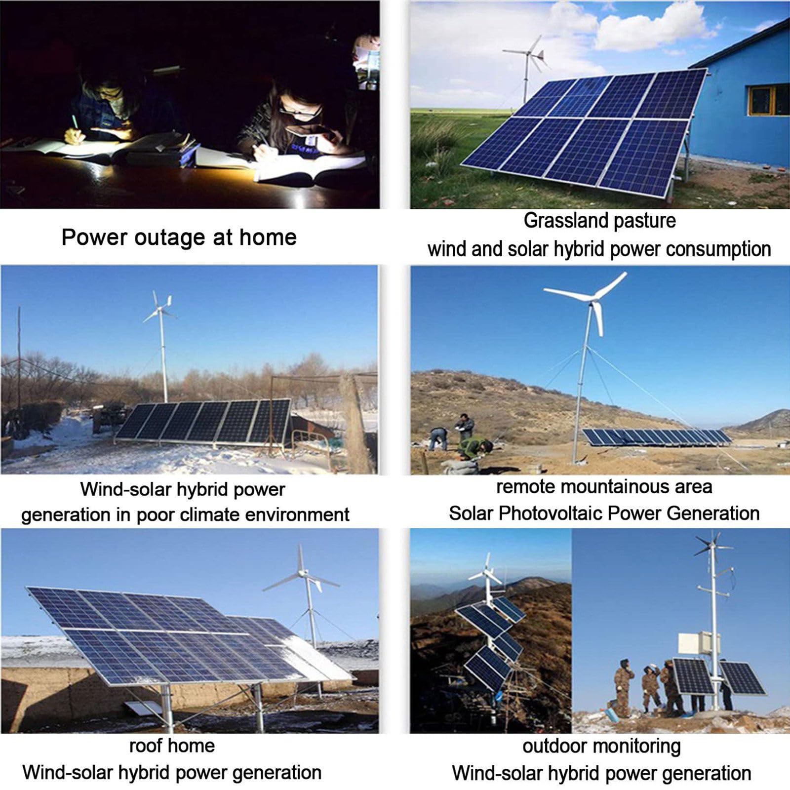 12000W-18000W Wind Solar Hybrid Laderegler Passt für Wind und Solar Power Boost Ladung,12000W-12V