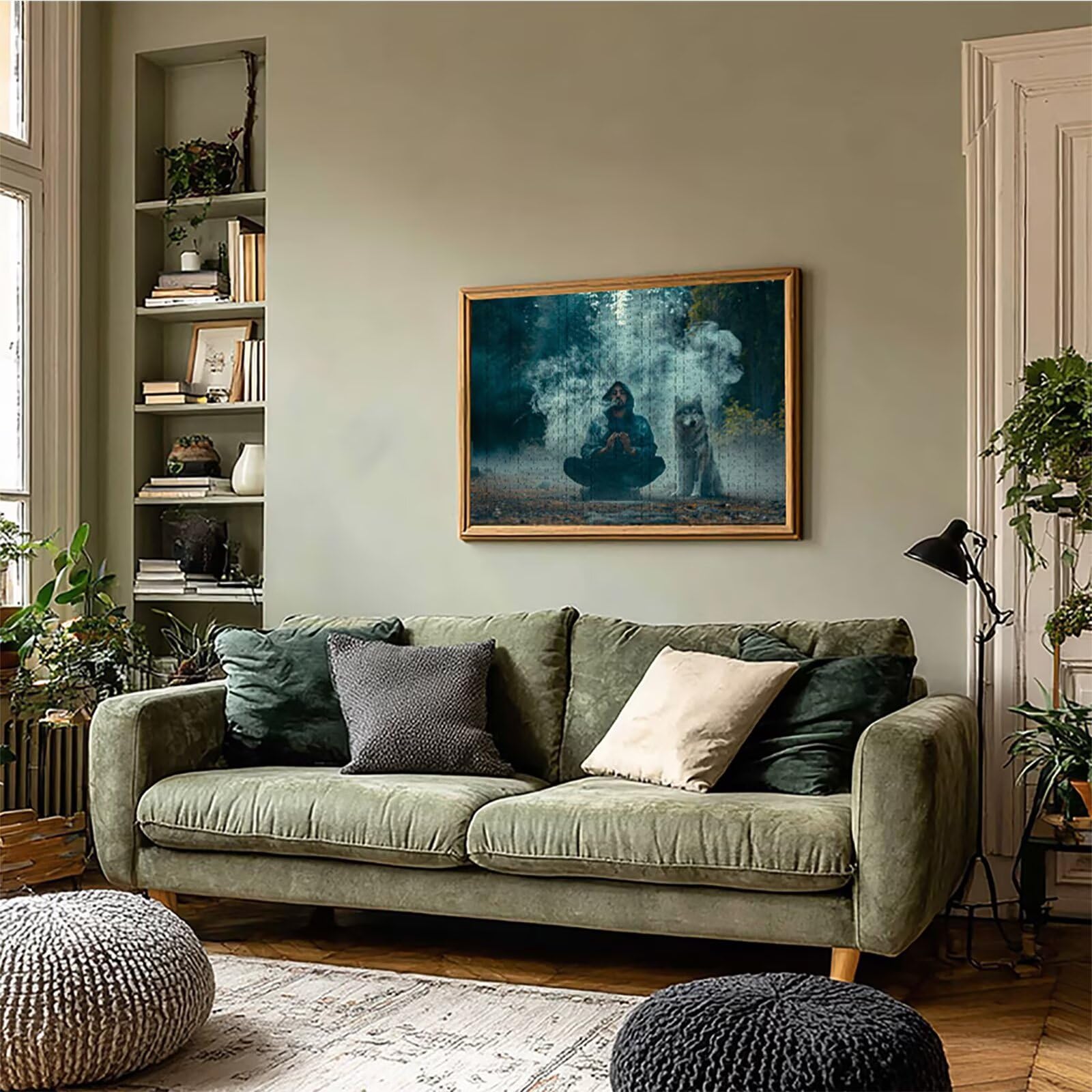Wolf Puzzle 6000 Pezzi Adulti, Uomo Puzzle Legno con Scatola 179x105cm, Idea Regalo Uomo e Donna, Divertimento Per Adulti, per Gioco Familiar, Giochi di Sfida, Squisita confezione Regalo, O-6762