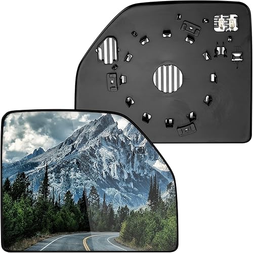 Miniatura 1 de LOIYLLEN Espejo lateral del pasajero de repuesto para Ford F150 F250 F350 F450 F550 2015 2016 2017 2018 2019 2020  Espejo de remolque superior,