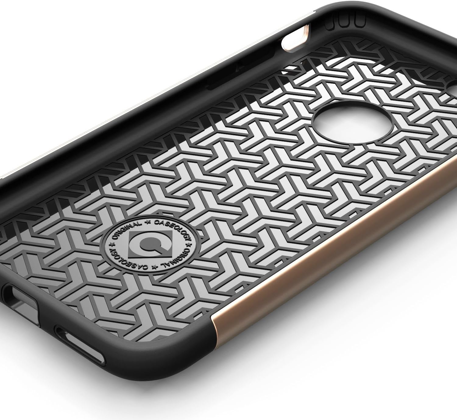 Caseology [Metallic Shell] Case for iPhone 6 / iPhone 6S - Slim Design Fitted Hard Exterior Cover - (Copper Gold)