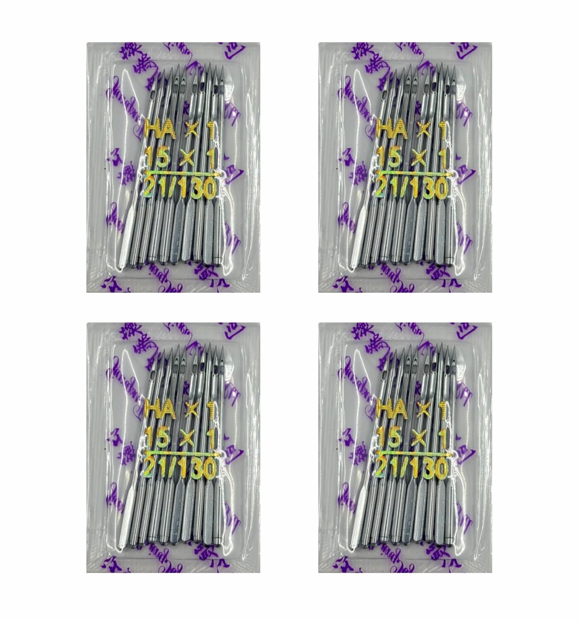 ZENITH Steel Needles Combo of HA 11/75 & 14/90 Set of 40 Needles for All Domestic Sewing Machines traditional or Automatic compatible Singer Usha Brother etc.Steel Finish (FT HA Combo 11 (20) + 14(20)) — Amazon image 12
