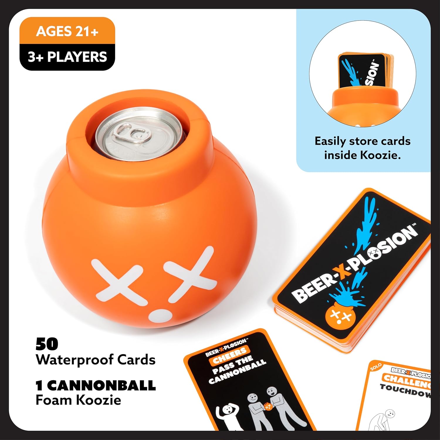 Buzzed: Beer-X-Plosion by Relatable, Epic Drinking Game for Adults 21+, Turn Any Hangout into a Party with This Outdoor Games and Yard Games Essential