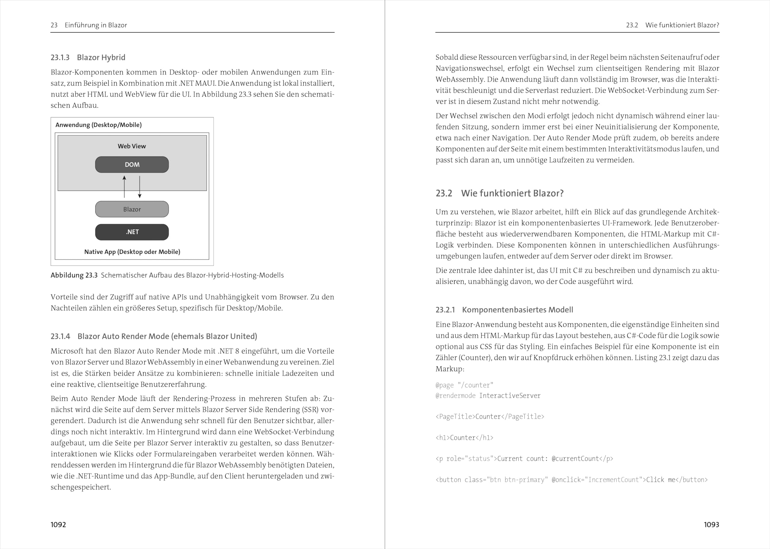 C# mit .NET: Das umfassende Handbuch zu Sprachgrundlagen, Programmiertechniken und .NET-Technologien