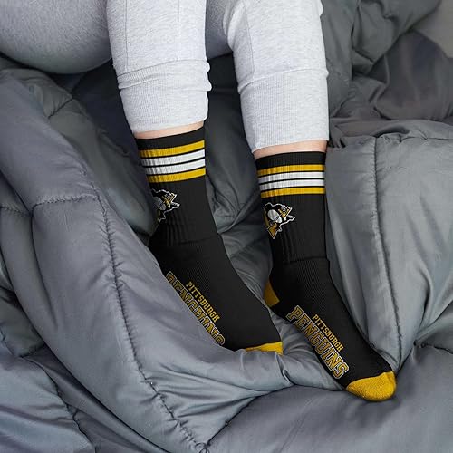 Miniatura 4 de Youth NHL Cuatro rayas Deuce calcetines  Color del equipo,