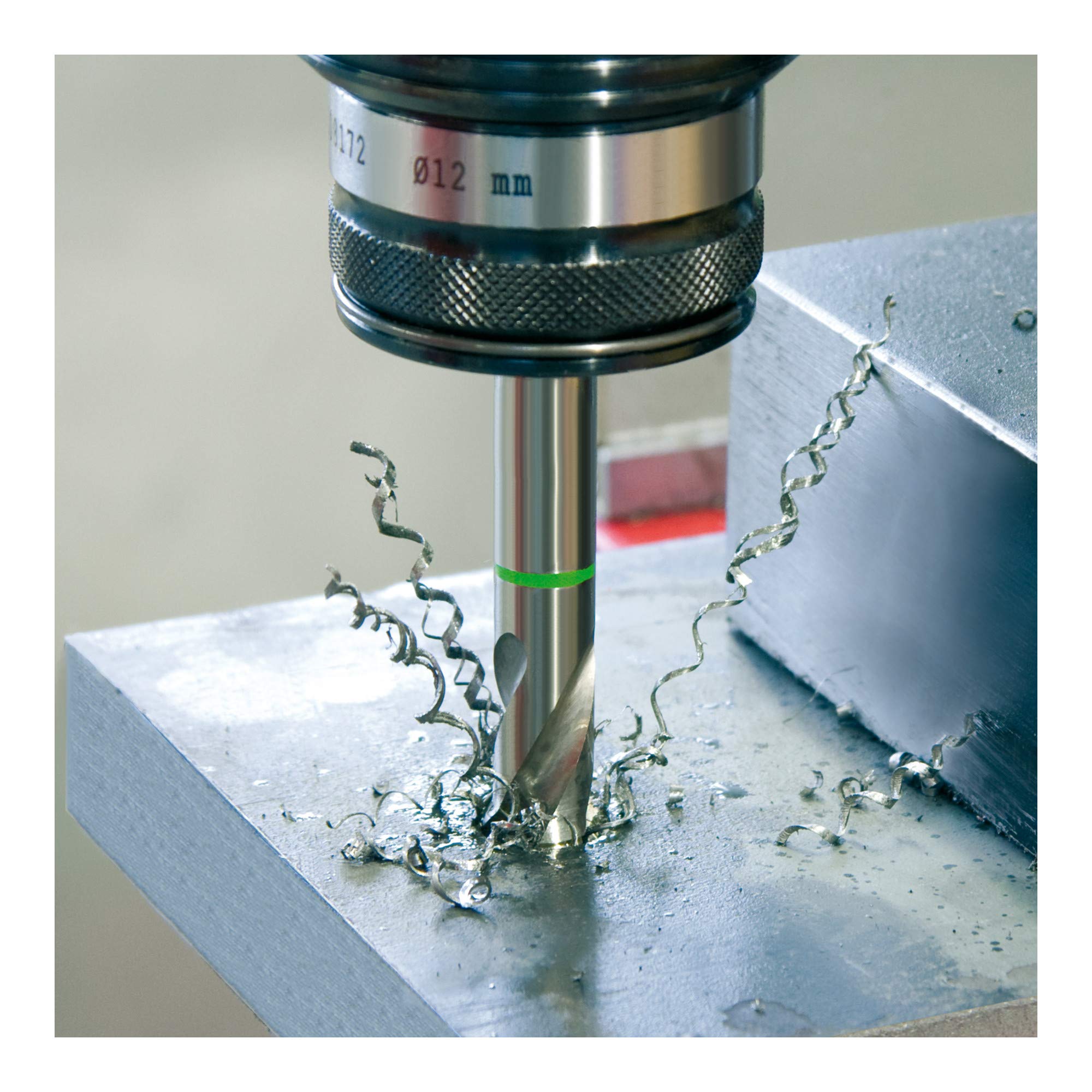 Ruko HSSE-Co 5 Machine Tap, DIN 376, Ground, Bright Finish, M 6 x 1.00 mm Nominal Thread Size, 80.0 mm Length, R233060E - Image 3