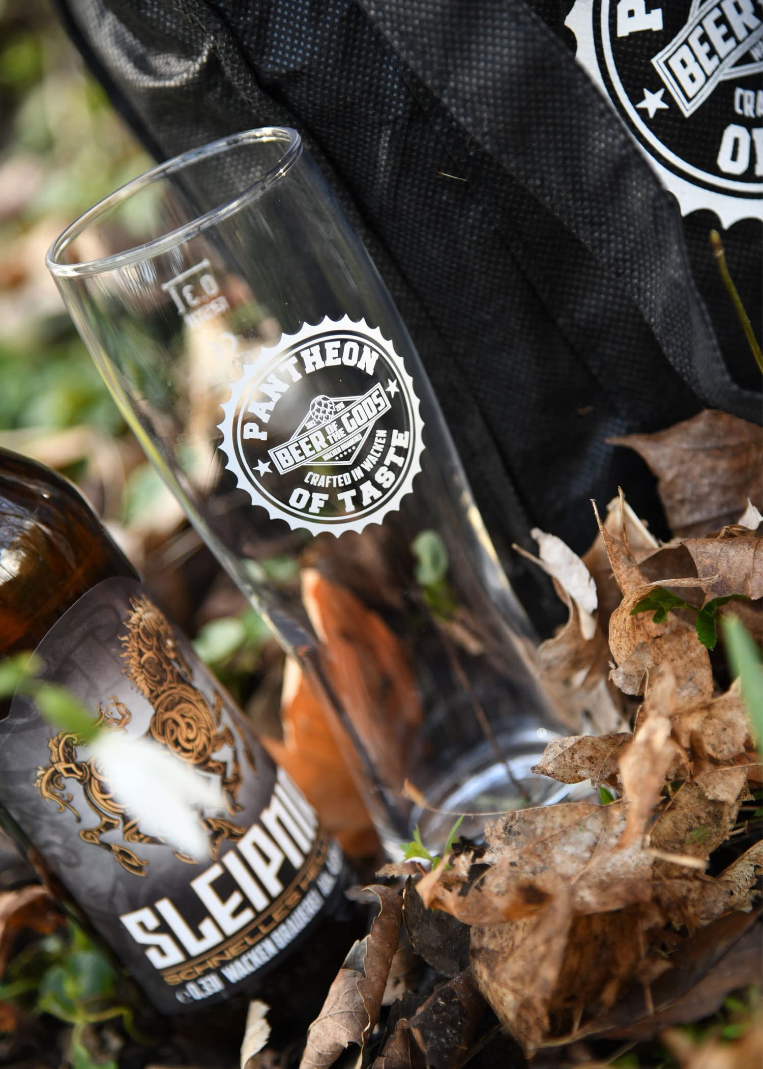 WACKEN BRAUEREI Bier Picknick | Mjölnir (5,3% vol.) Sleipnir (4,8% vol.) Baldur (5,5% vol.) | Viking Craft beer Set Gift for Men | Wikinger Bier Geschenk Für Männer