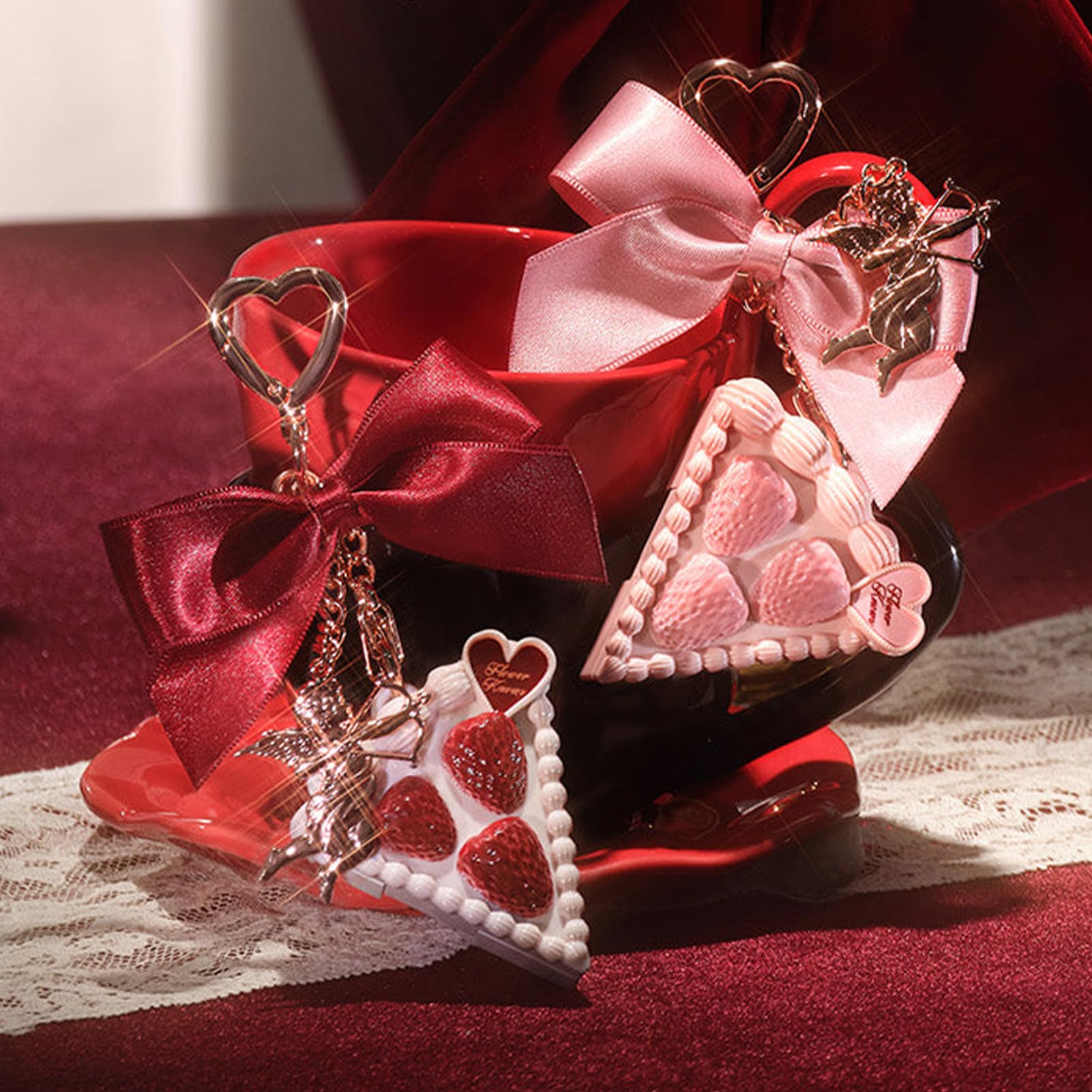 Amazon.co.jp: Flower Knows Strawberry Cupid ソリッド香水、ケーキ