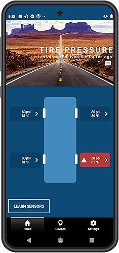 Miniatura 7 de Lippert Tire LINC - Indicador de alerta del sistema de monitoreo de presión y temperatura de neumáticos para vehículos recreativos y vehículos de