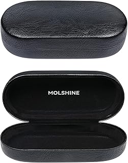 molshine Hard Shell Sunglasses Case, Classic Large Glasses Case for Women Men, Sunglass Eyeglasses Price In India