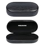 molshine Hard Shell Sunglasses Case, Classic Large Glasses Case for Women Men, Sunglass Eyeglasses