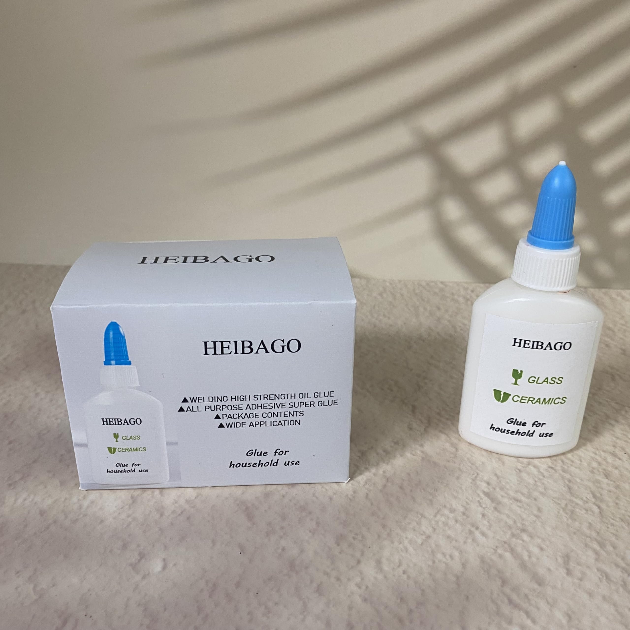 HEIBAGO Glue for Household Use, Household Glue Set - High-Strength Adhesive, Perfect for Various Home Projects and Crafting