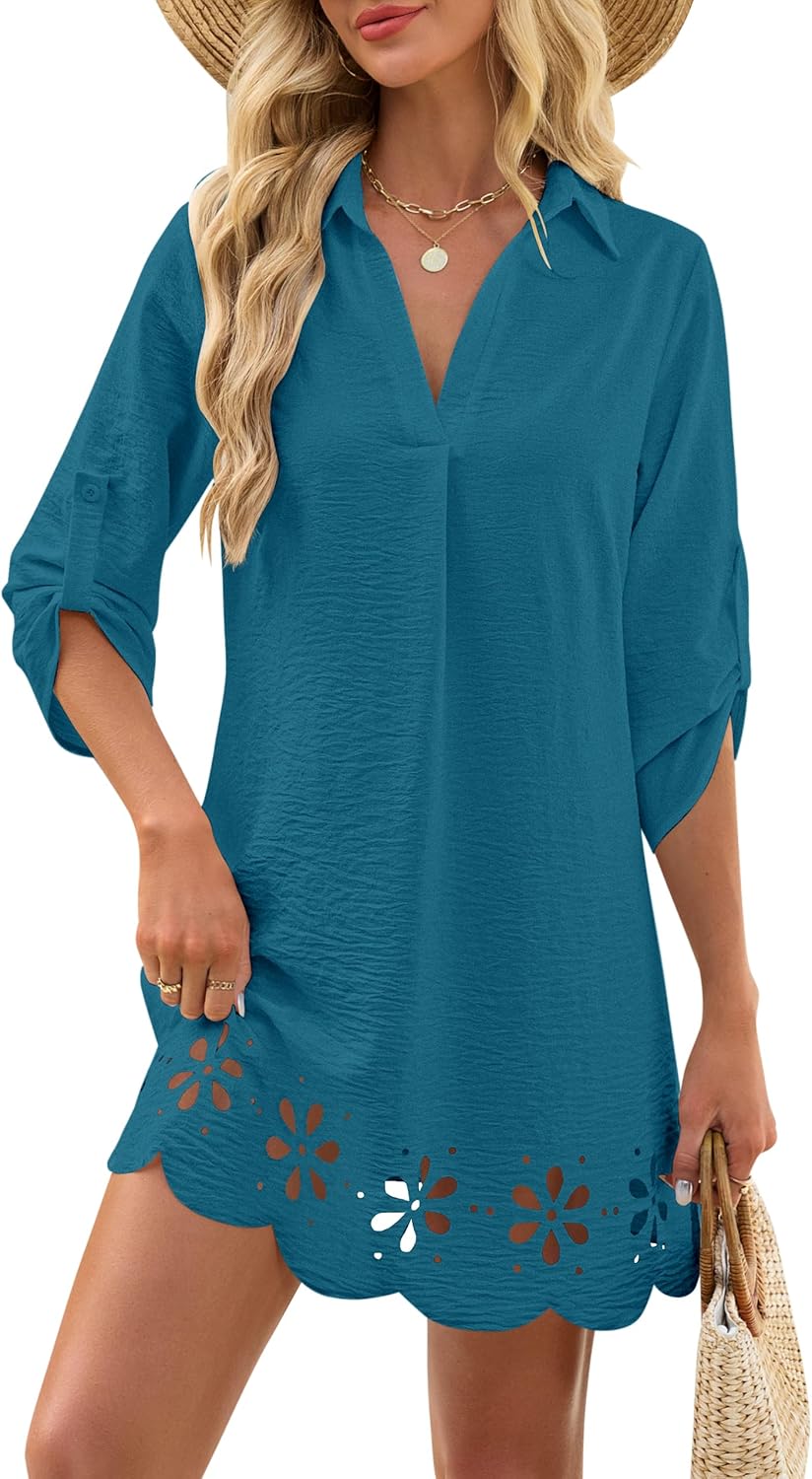 BMJL Women's Swimsuit Coverup Bathing Suit Cover Ups Summer Beach Dress Casual Vacation Outfits Swimwear 2026