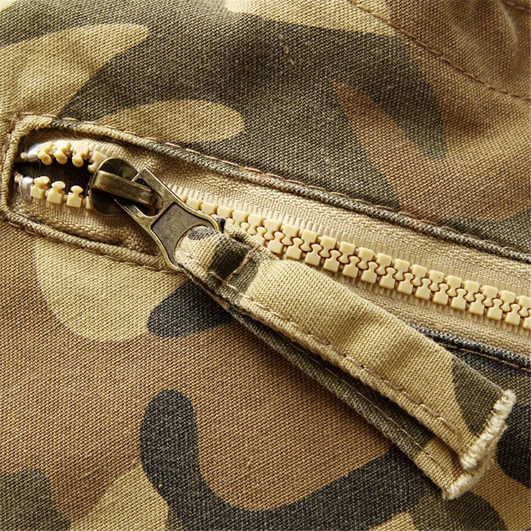 Vogrtcc Pantaloni Cargo da Uomo Pantaloni Militari Multitasche Larghi Casuali