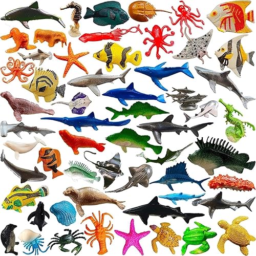 56 figuras de tortuga de animales marinos realistas de plástico marino para herramientas educativas, decoración de escritorio, patio, accesorios de