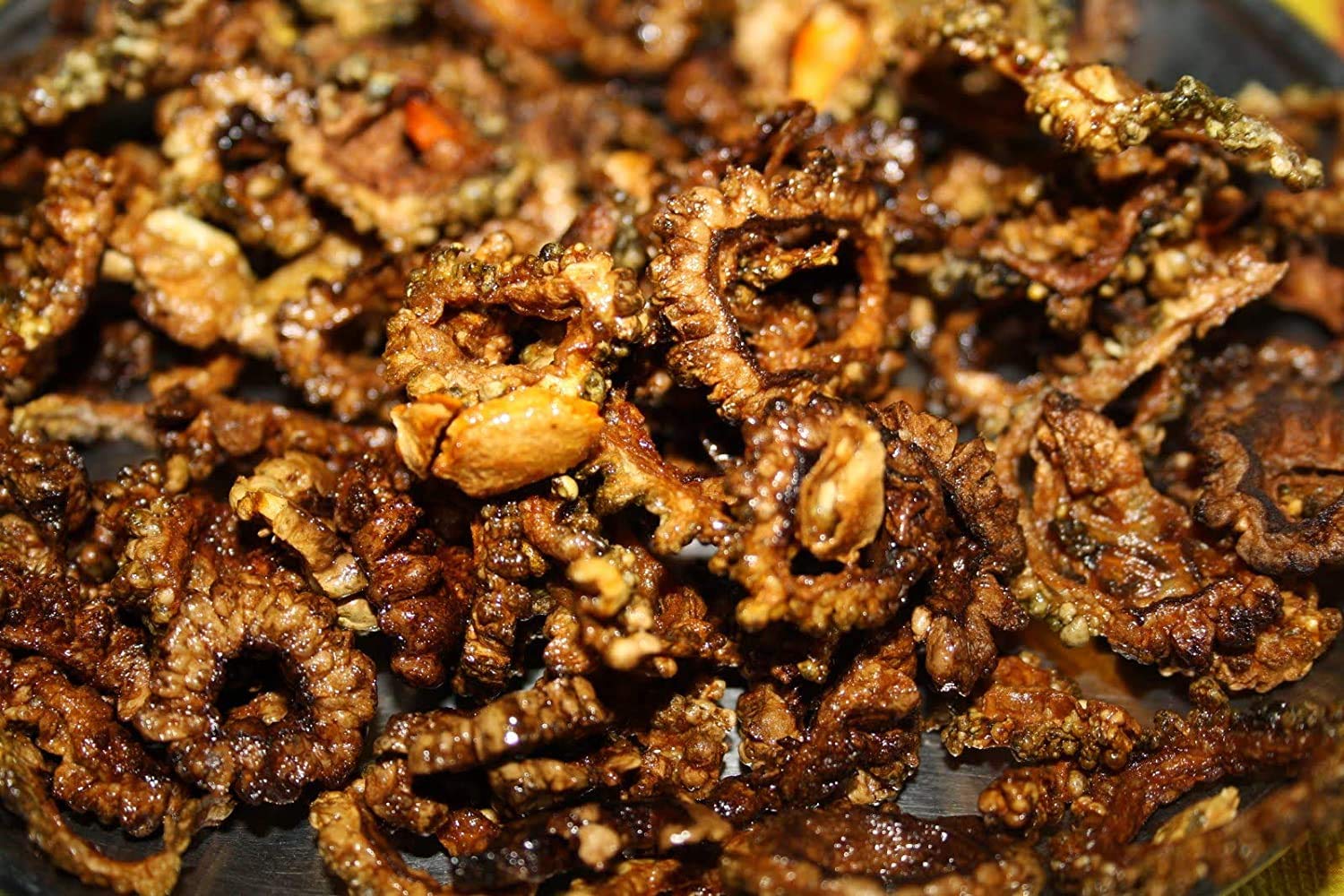 LJL Traders Sundried Paavakka / Bitter Gourd Kondattam / Pavakka Kondattam (Product of Kerala) 250 gm