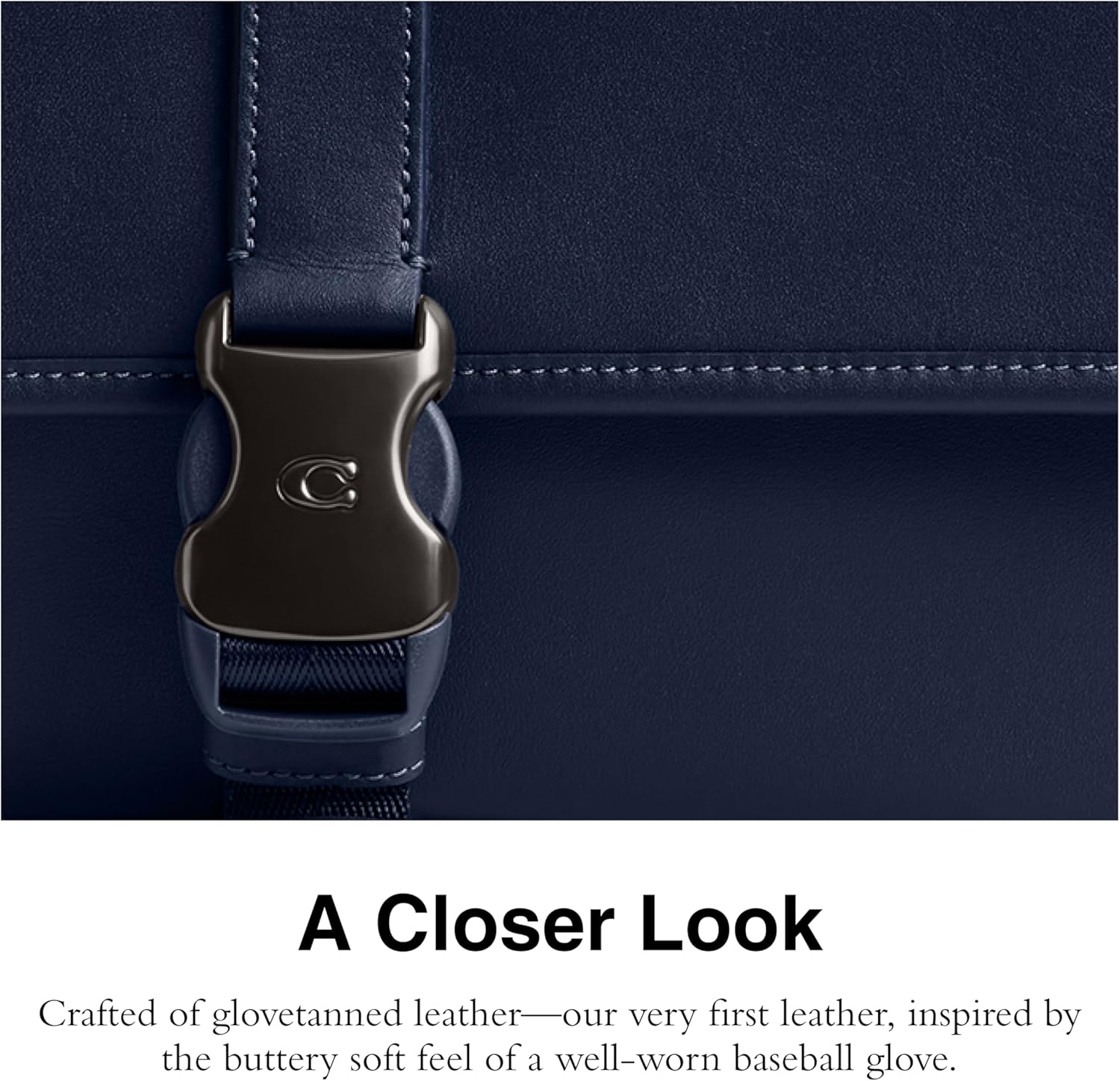 COACH mens League Messenger Bag - Image 4