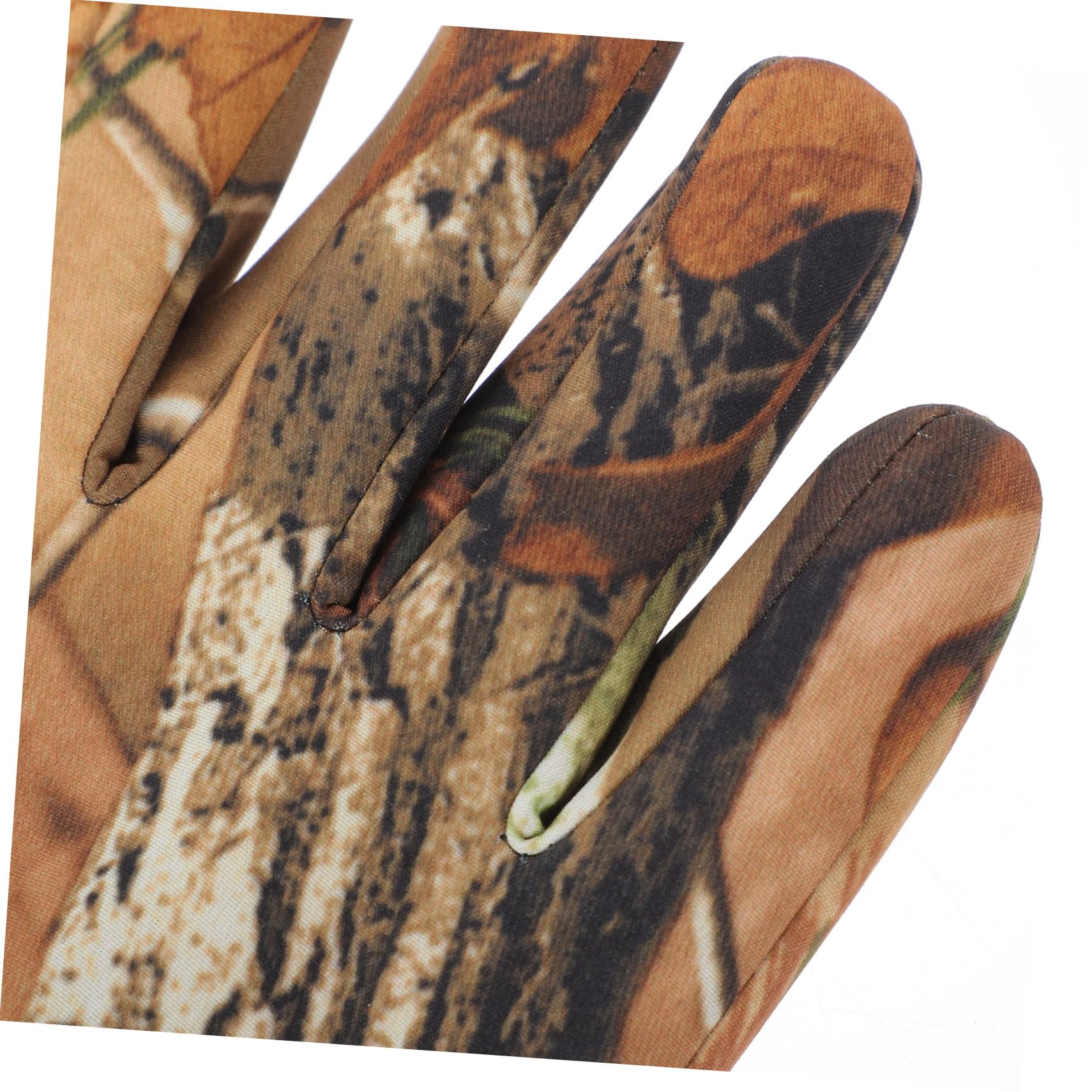 GANAZONO Guantes Forro Polar de Camuflaje Impermeables para Caza Dedos Completos Cálido y Resistentes al Viento para Actividades al Aire Libre y Esquí