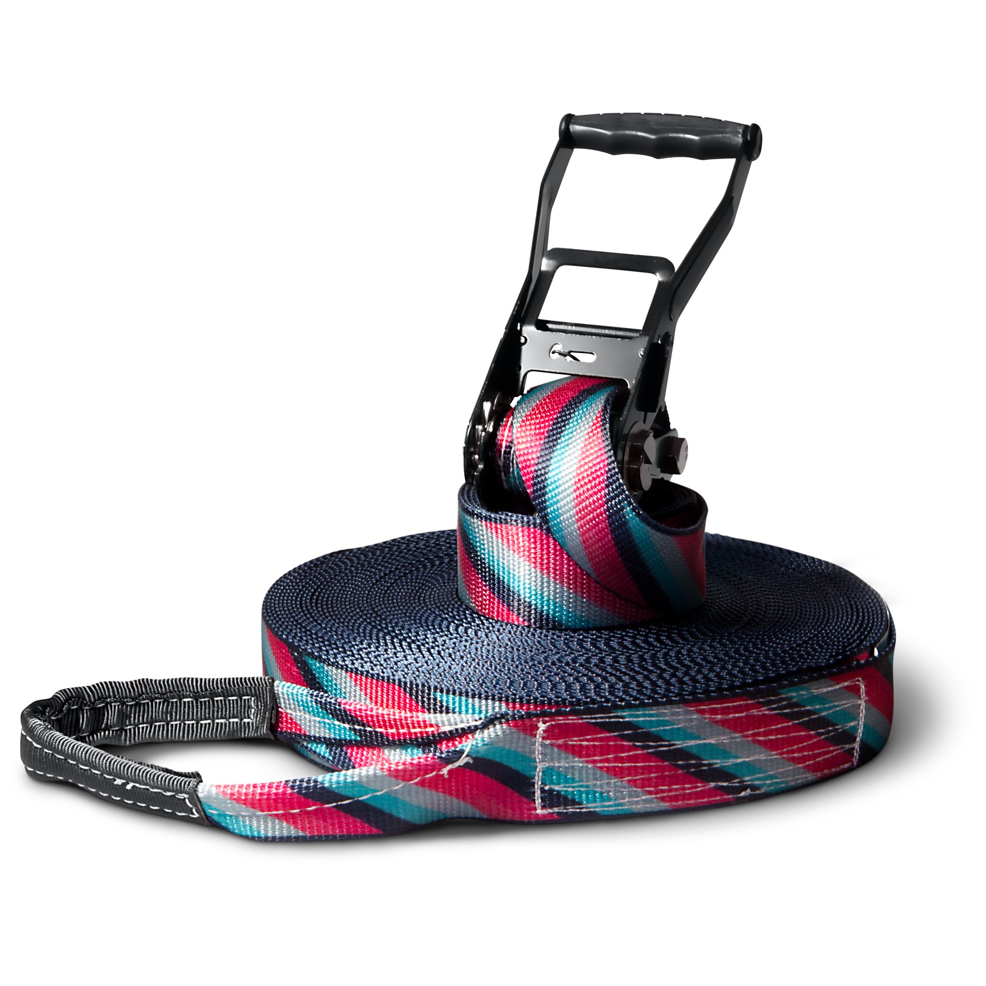 Secoroco Slackline Lines Set 35 Metre Length Complete Set for Children, Beginners, Advanced and Professionals with Carry Bag