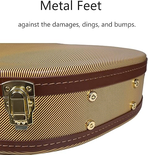 Miniatura 5 de Crossrock - Estuche de madera para guitarra acústica clásica con cuerdas de nailon tamaño 44