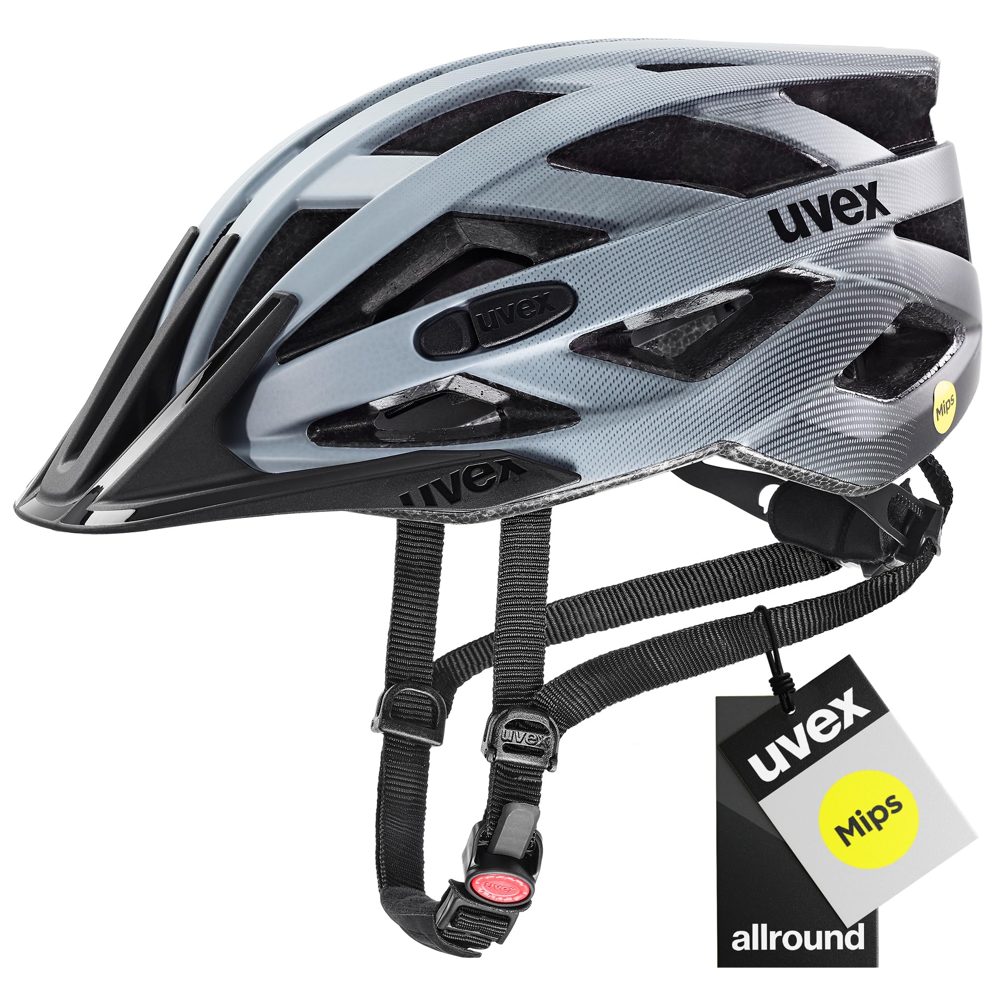 uvex i-vo cc MIPS Fahrradhelm, Dove matt, 52-57 cm | MIPS-System