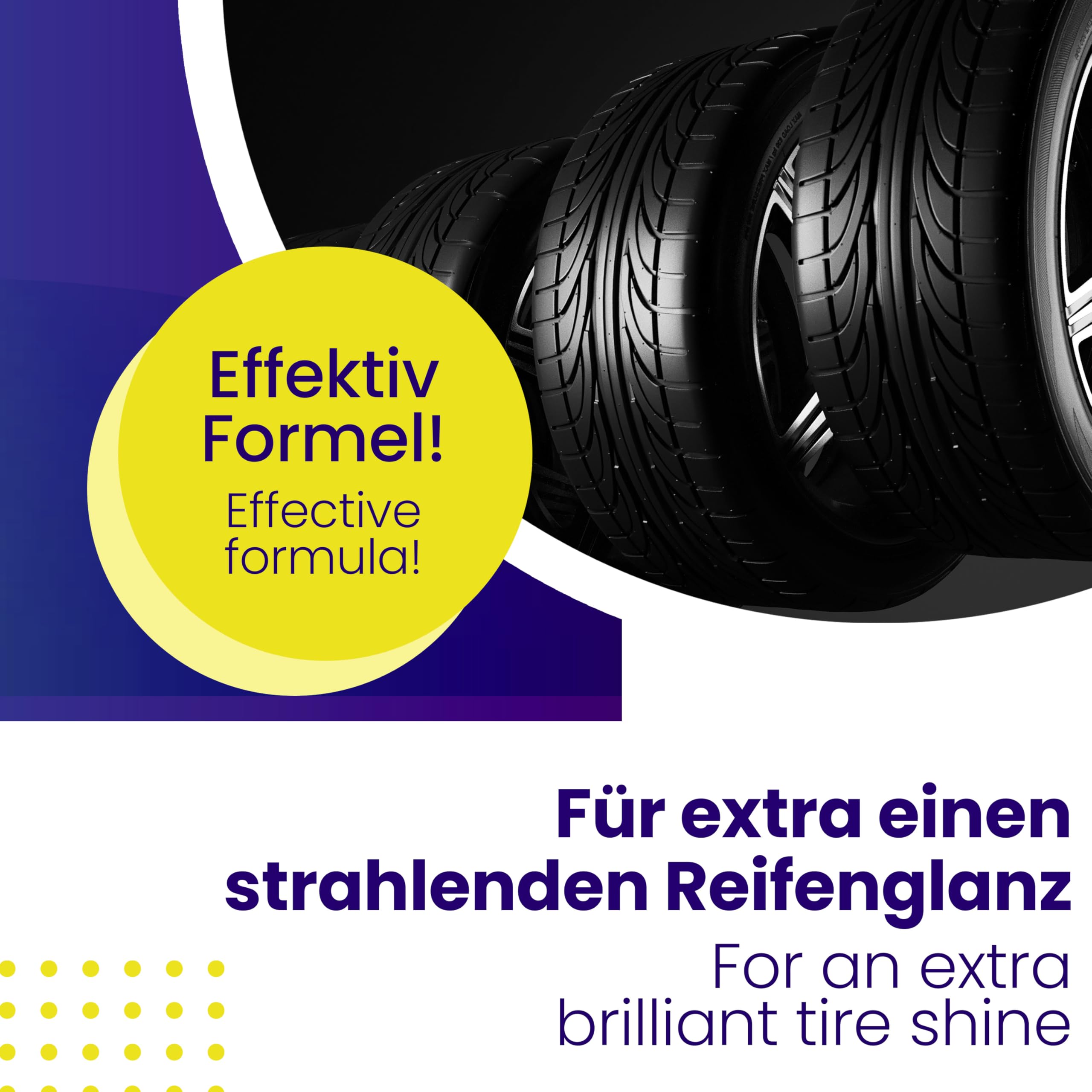 Mr. Perfect® 5L Reifenglanz - Auto Kunststoffpflege & Gummipflege für Außen - Schwarz - Reifenpflege für Reifenglanz - Autoreifen Pflege und Reifen Reiniger - Reifenschwarz Auto