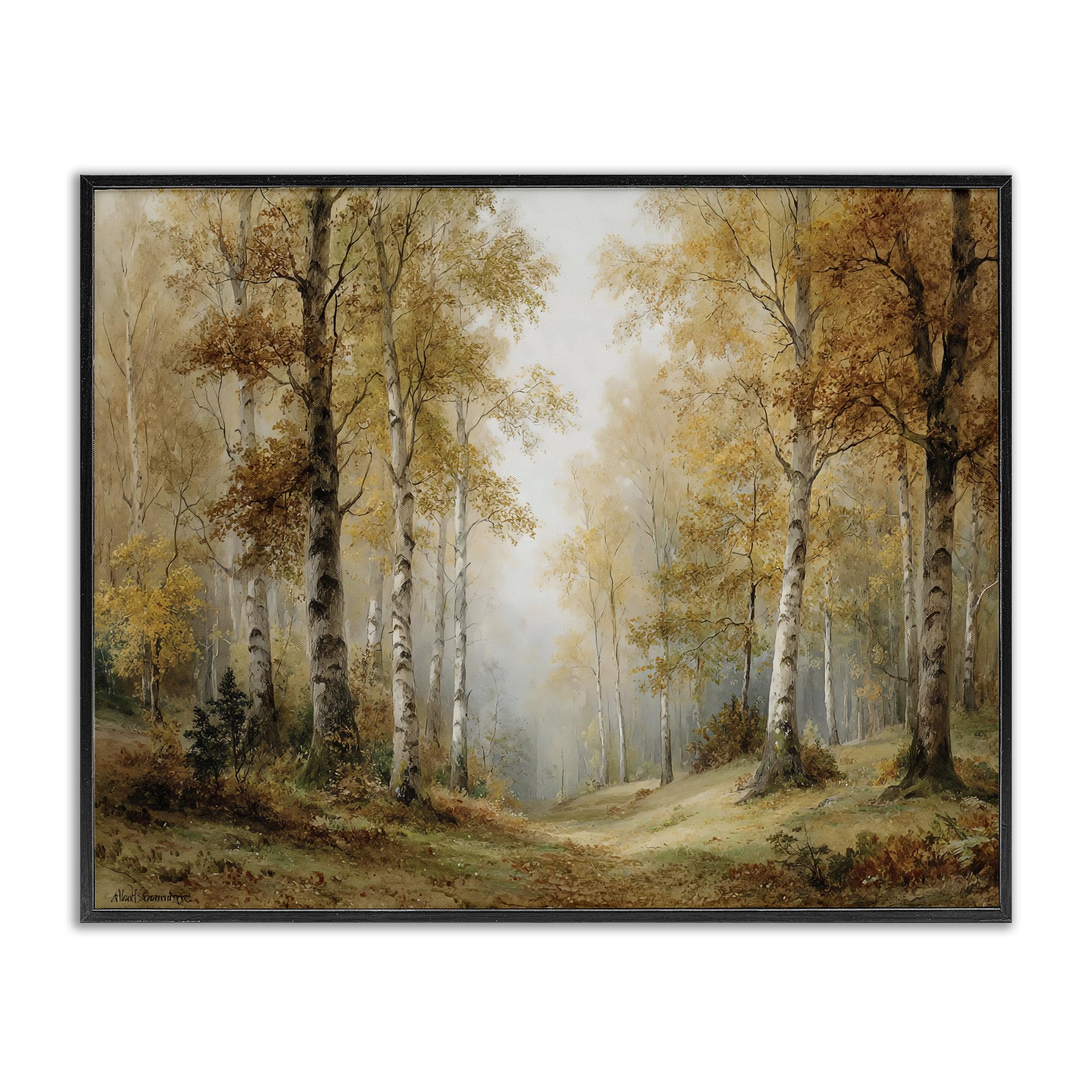 Art giclée LSR Design Studio impression haute définition cadre en bouleau robuste