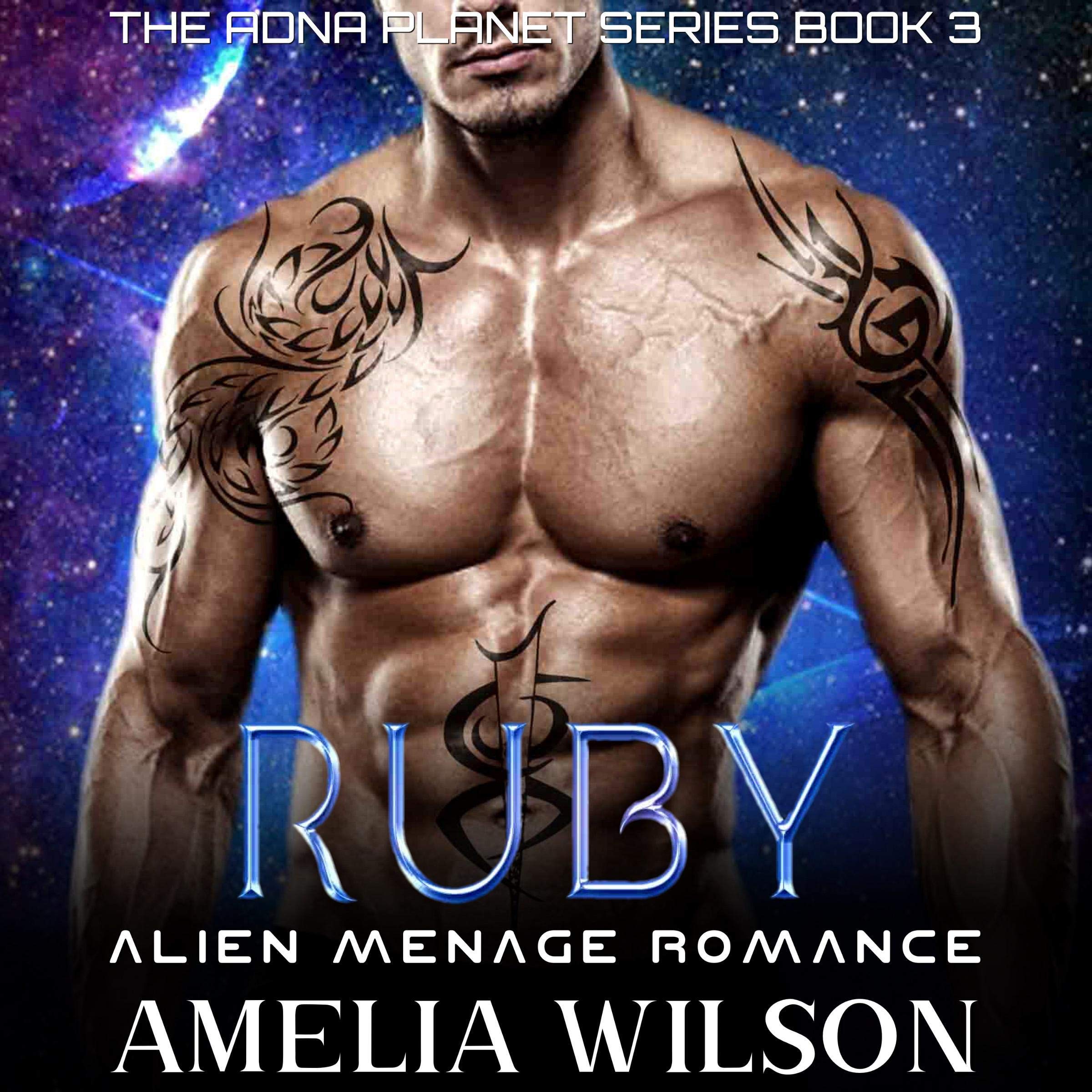 Cover art for Ruby: Alien Menage Romance