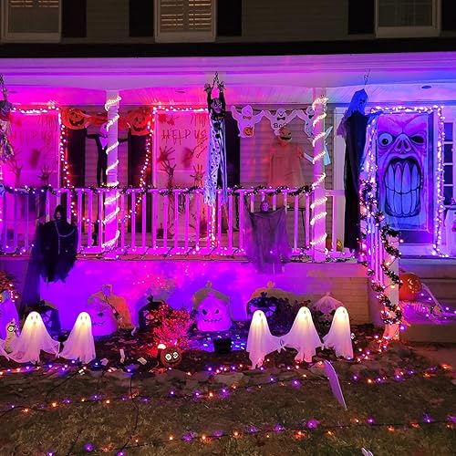 Miniatura 8 de JMEXSUSS 006 - Guirnalda de 200 luces led, 2 unidades