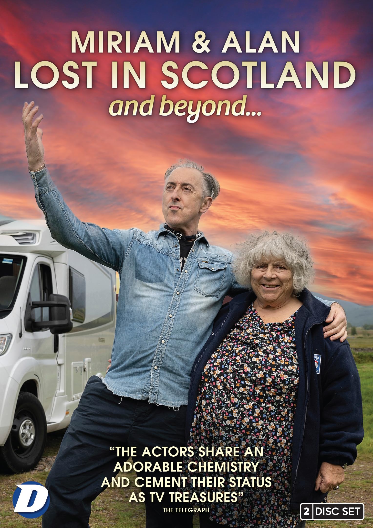 Miriam & Alan Lost in Scotland DVD el regalo de viaje perfecto para amantes de Escocia