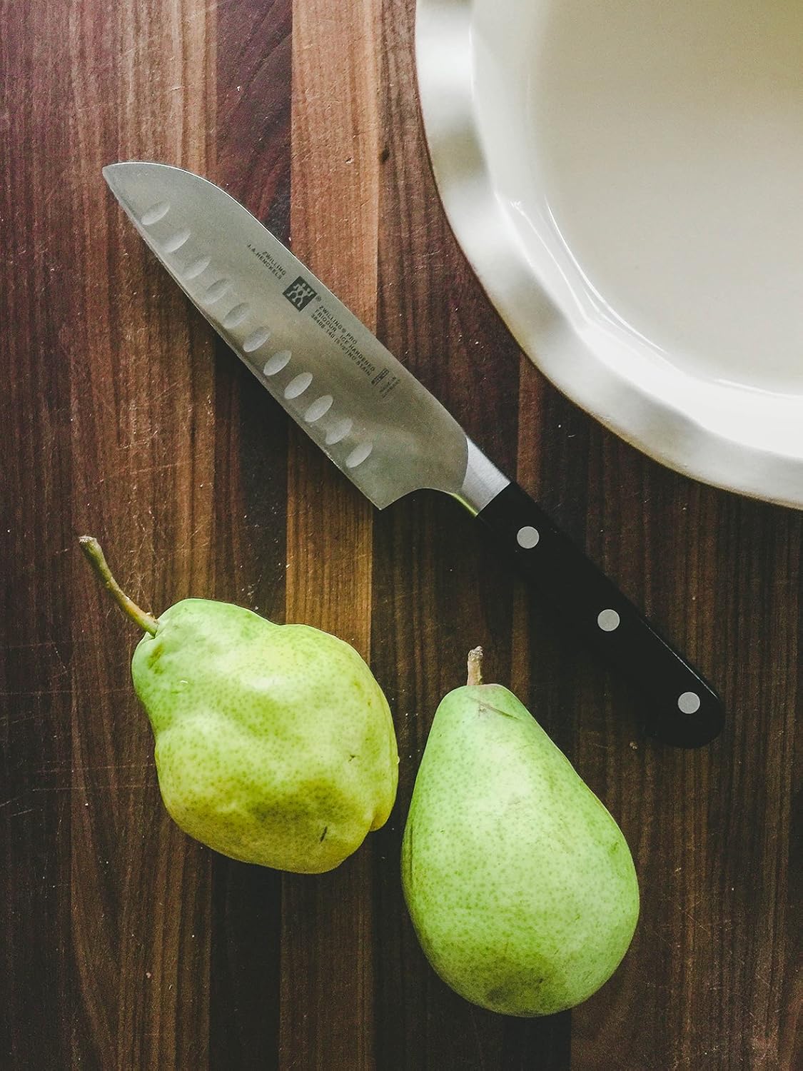 ZWILLING Pro 5.5-inch Hollow Edge Santoku Knife