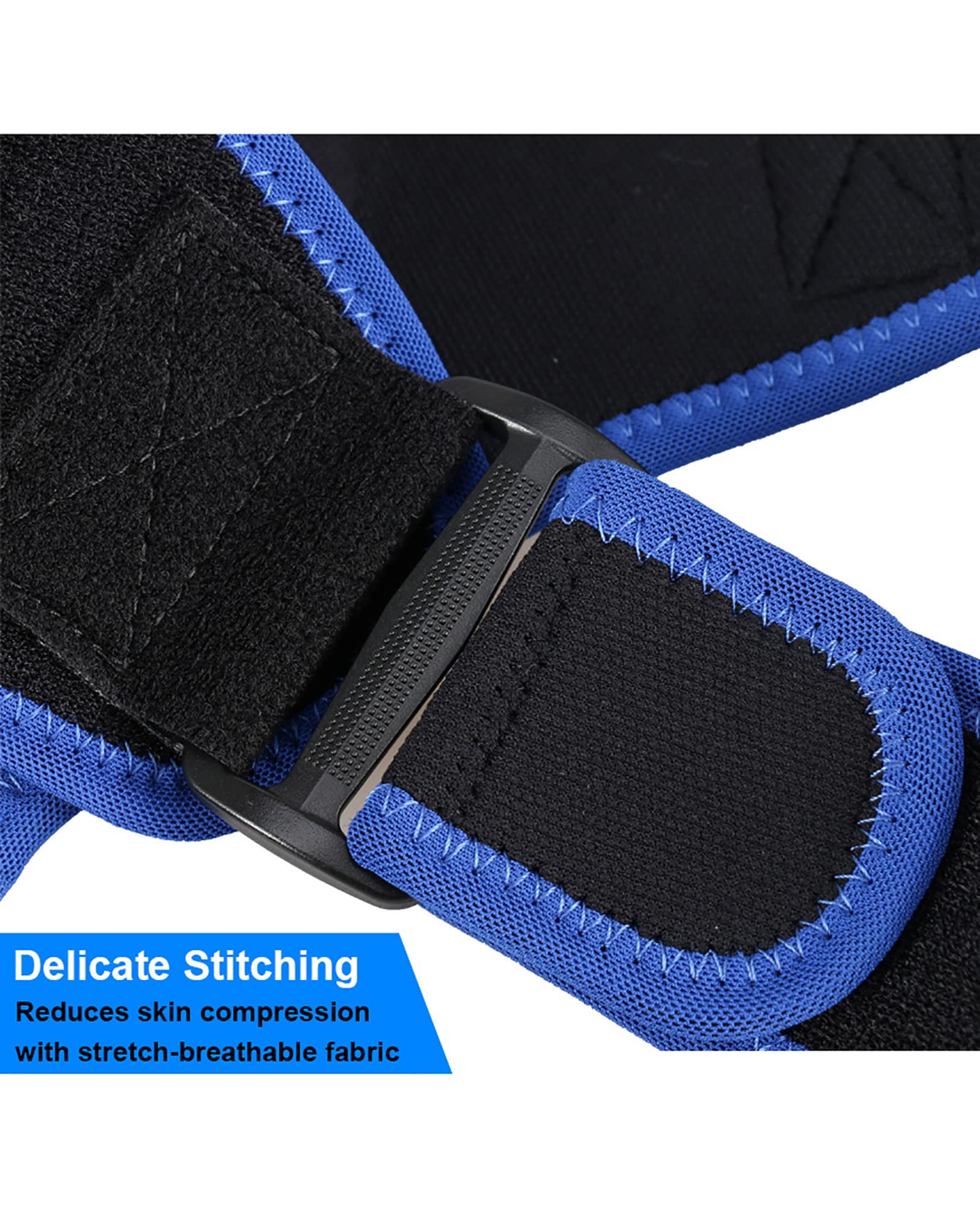 Tutore per spalla regolabile per supporto spalla destra e sinistra Manicotto di compressione Prevenzione infortuni Stabilizzatore Sollievo dal dolore alla spalla