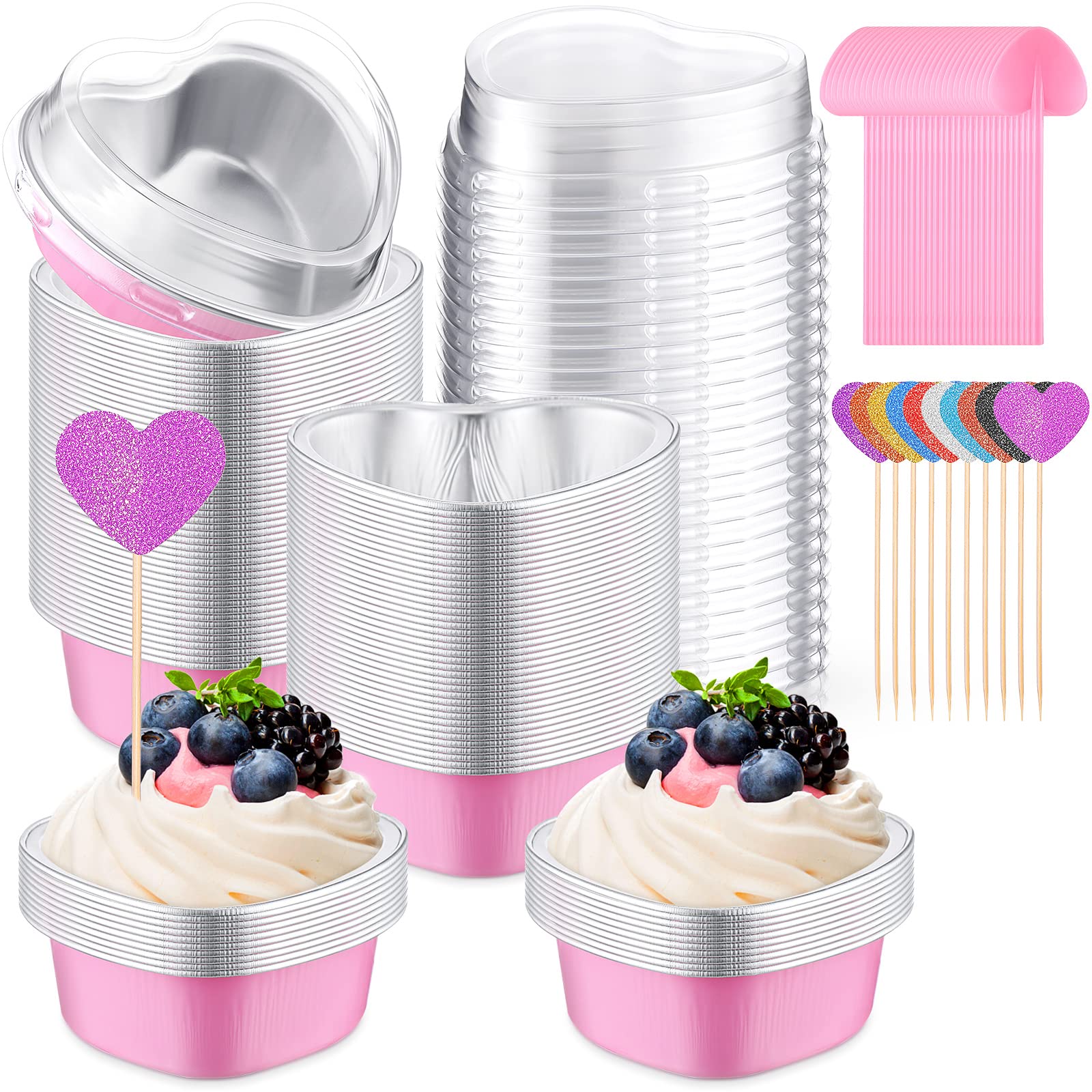 Cápsulas de horneado desechables Patelai para repostería creativa y postres