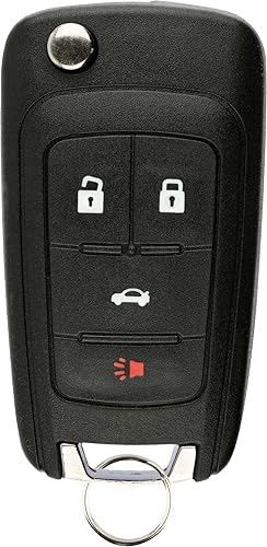 KeylessOption llavero de auto con control remoto para entrada sin llave, repuesto para OHT01060512