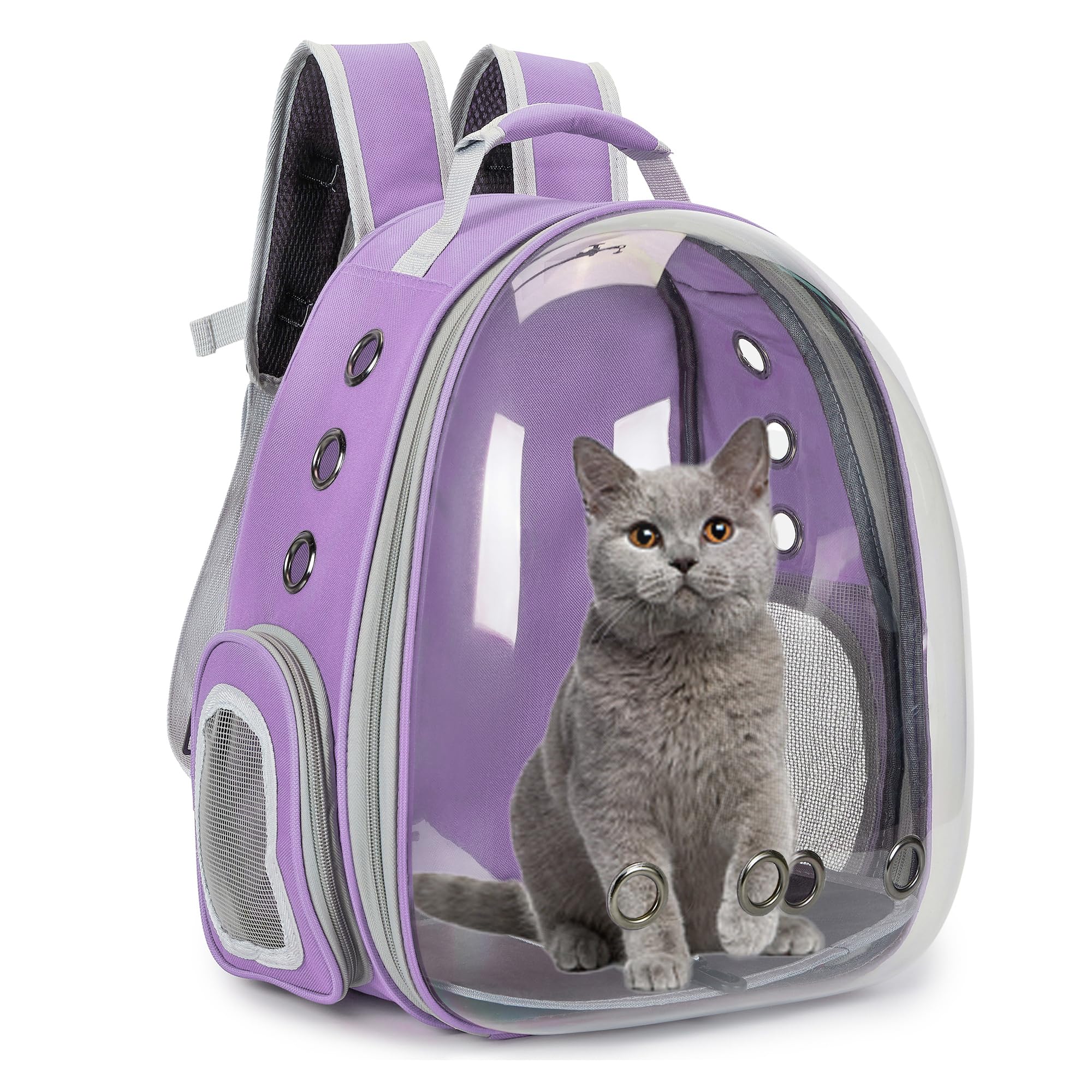 Cat Bubble Backpack Carrier for Small Medium Dogs Cats Carrying Bag, Airline Approved Pet Travel Carrying Bag Dog Hiking Walking Outdoor Backpack (