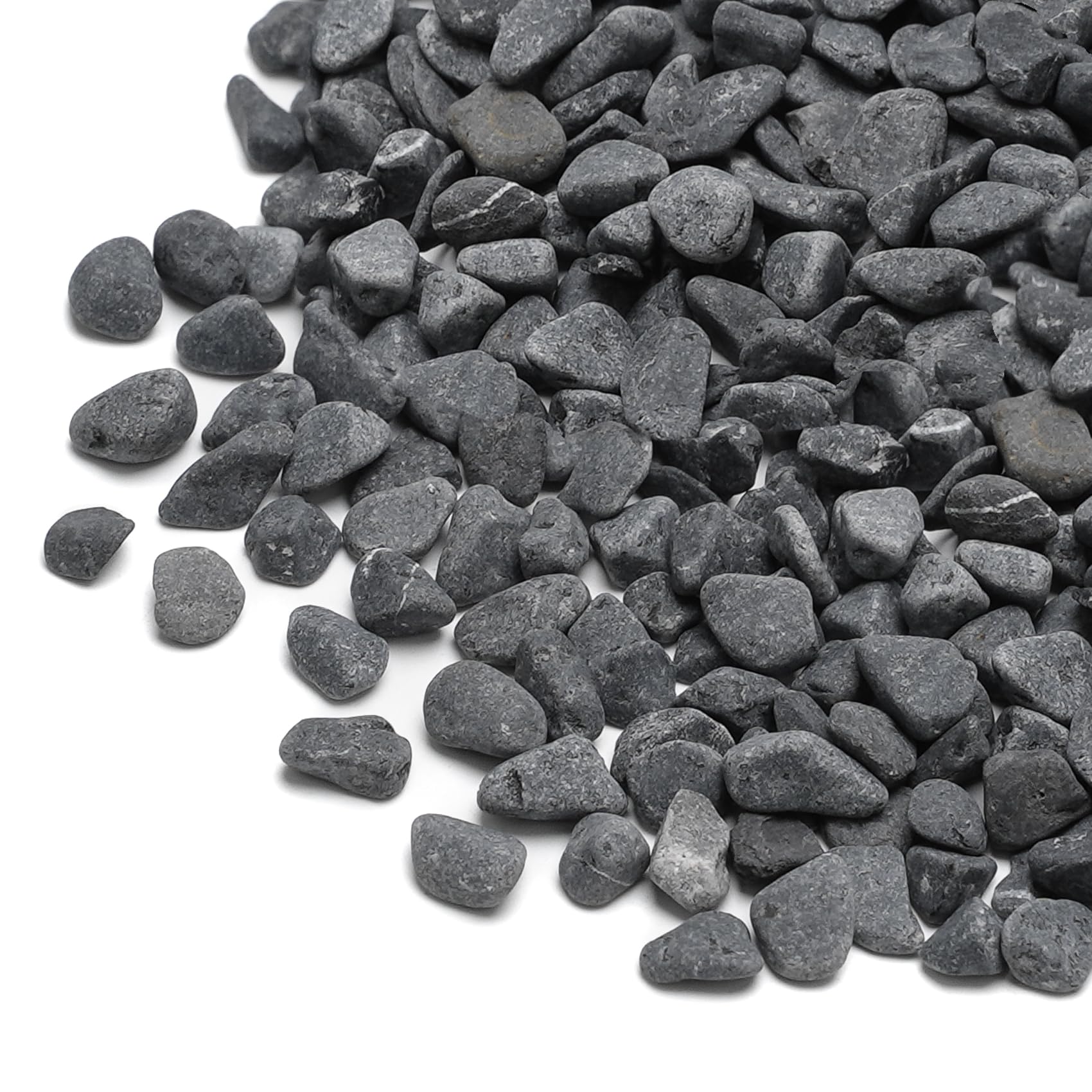 Amazon.com: Mr. Fireglass Natural Decorative Gray Bean Pebbles 1/5