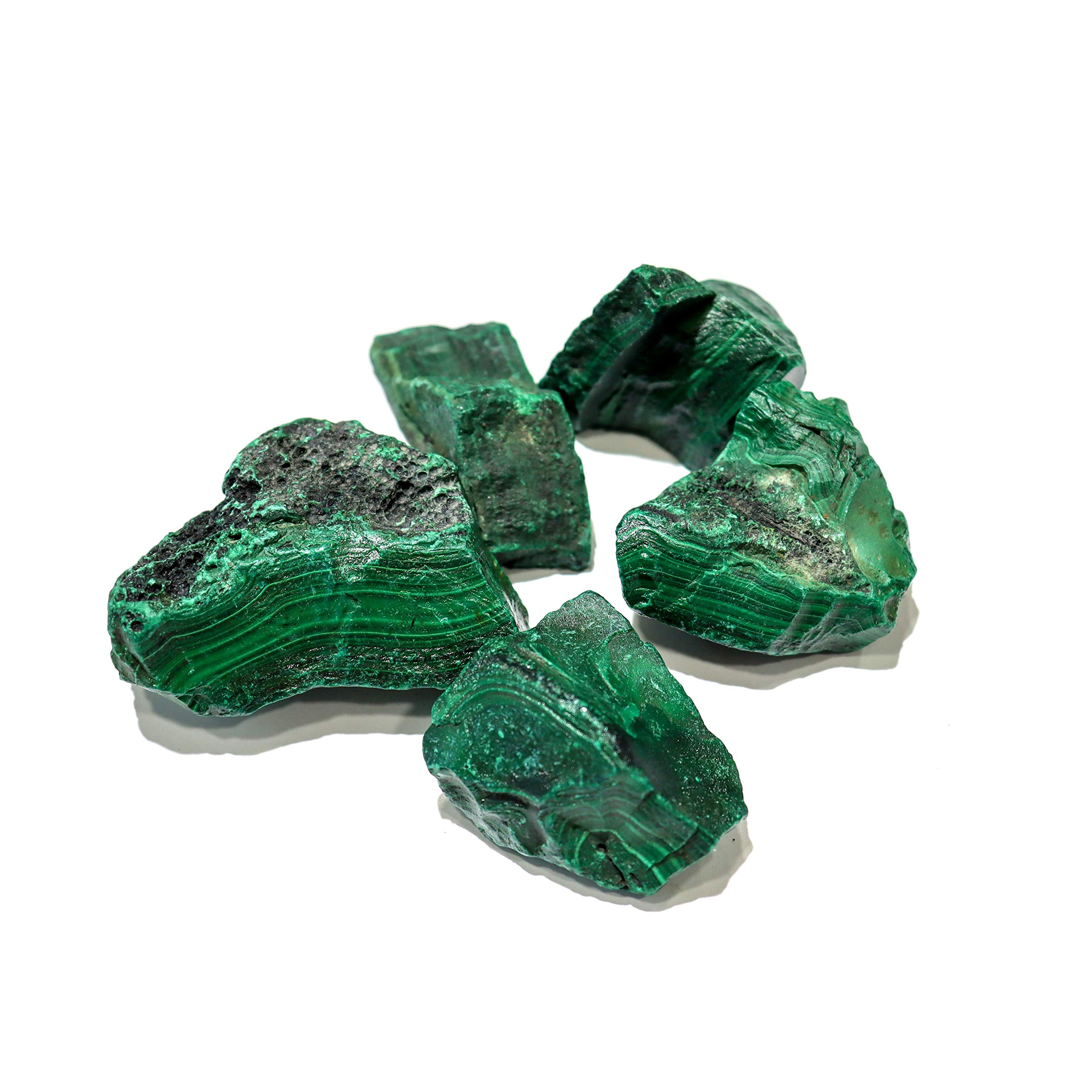 Marka Natural Malachite Rough Raw Crystal Healing Stones Healing Crystal Gemstone Rough Stone