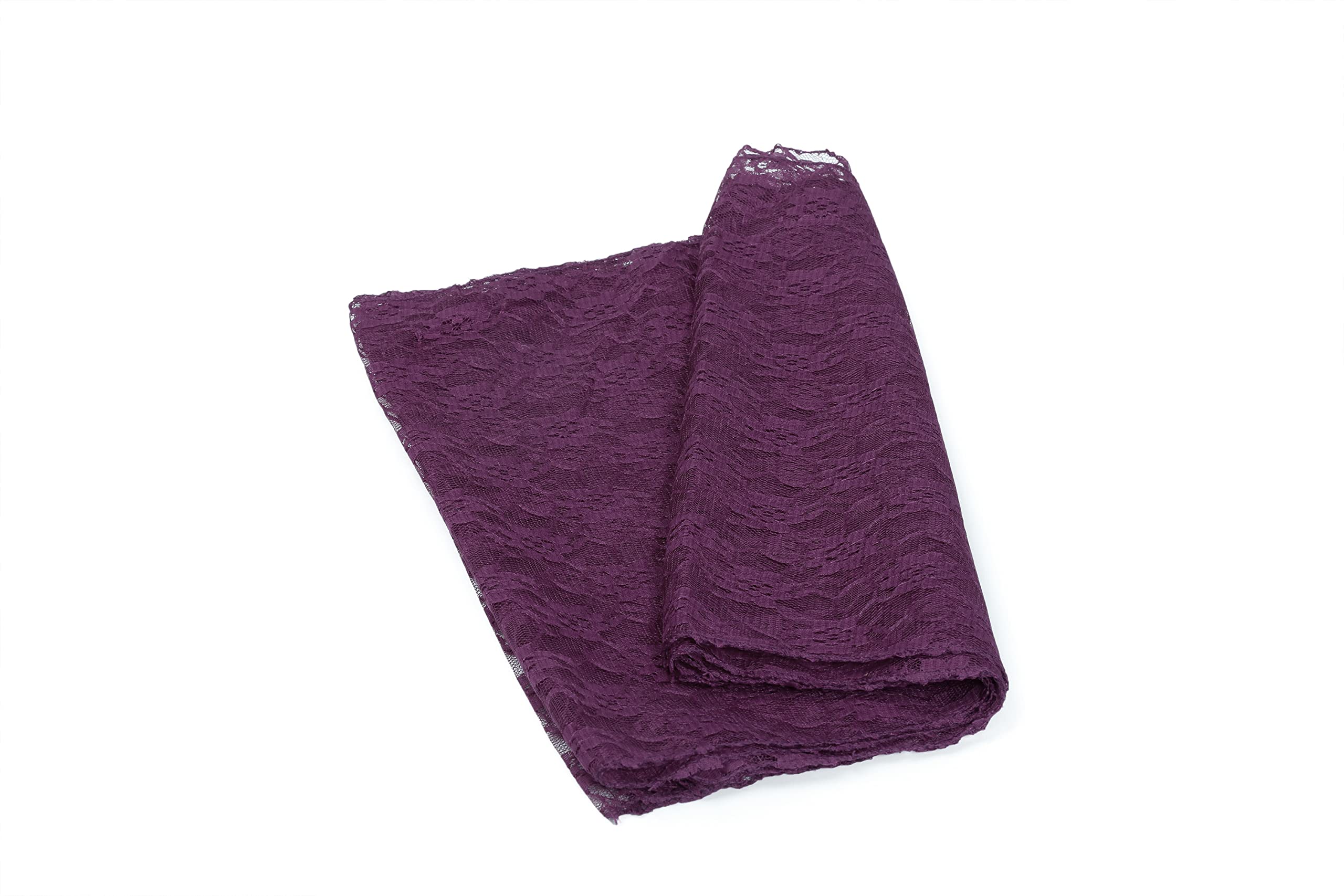 VDS Tela de Encaje para Bodas, Banquetes, Vestidos, Manualidades, decoración, Tela de Encaje, 137 cm por el Patio