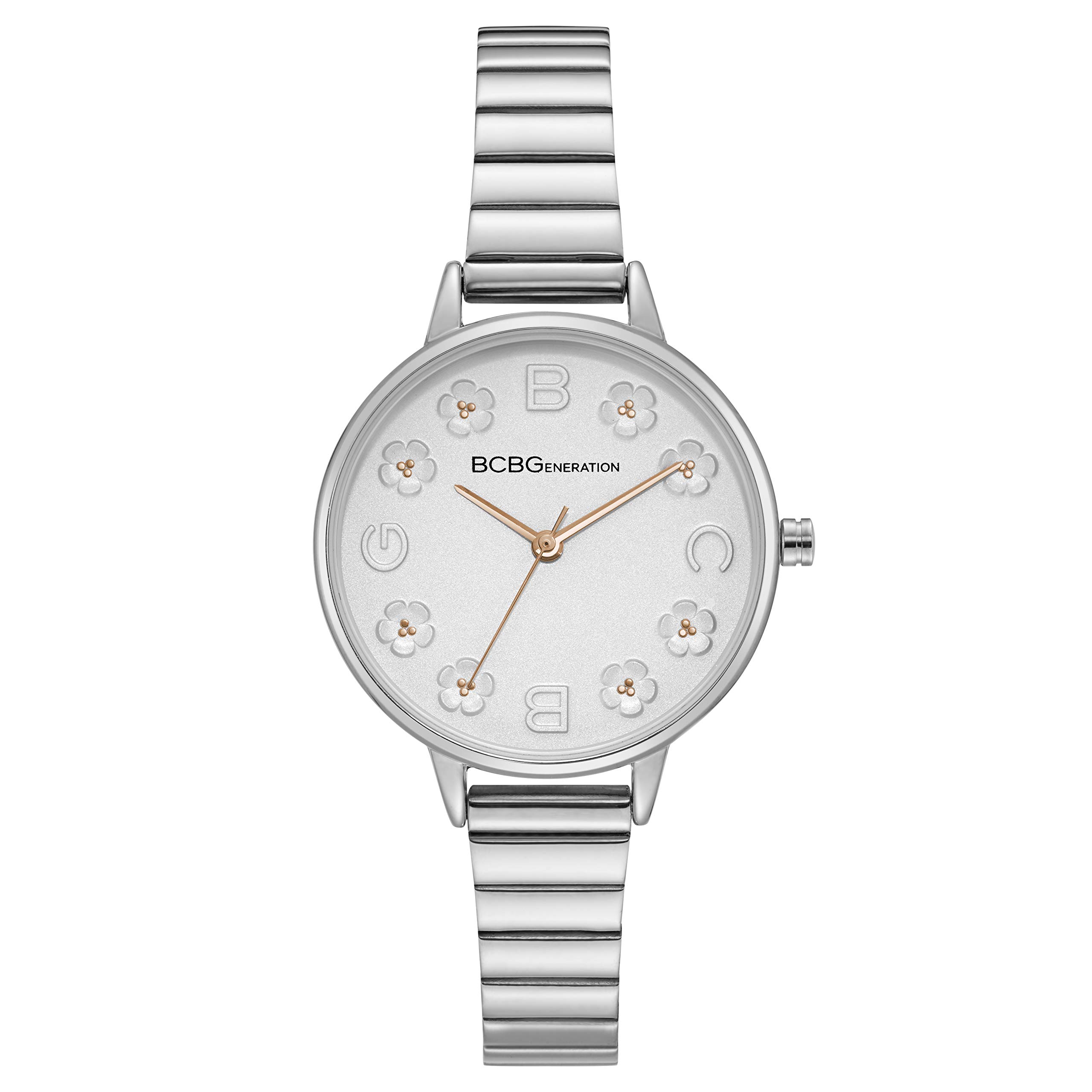 BCBG MAX AZRIA Max Azria Analog Silver Dial Womens Watch-GN50726003 (B07LC82R56) Amazon Price History, Amazon Price Tracker