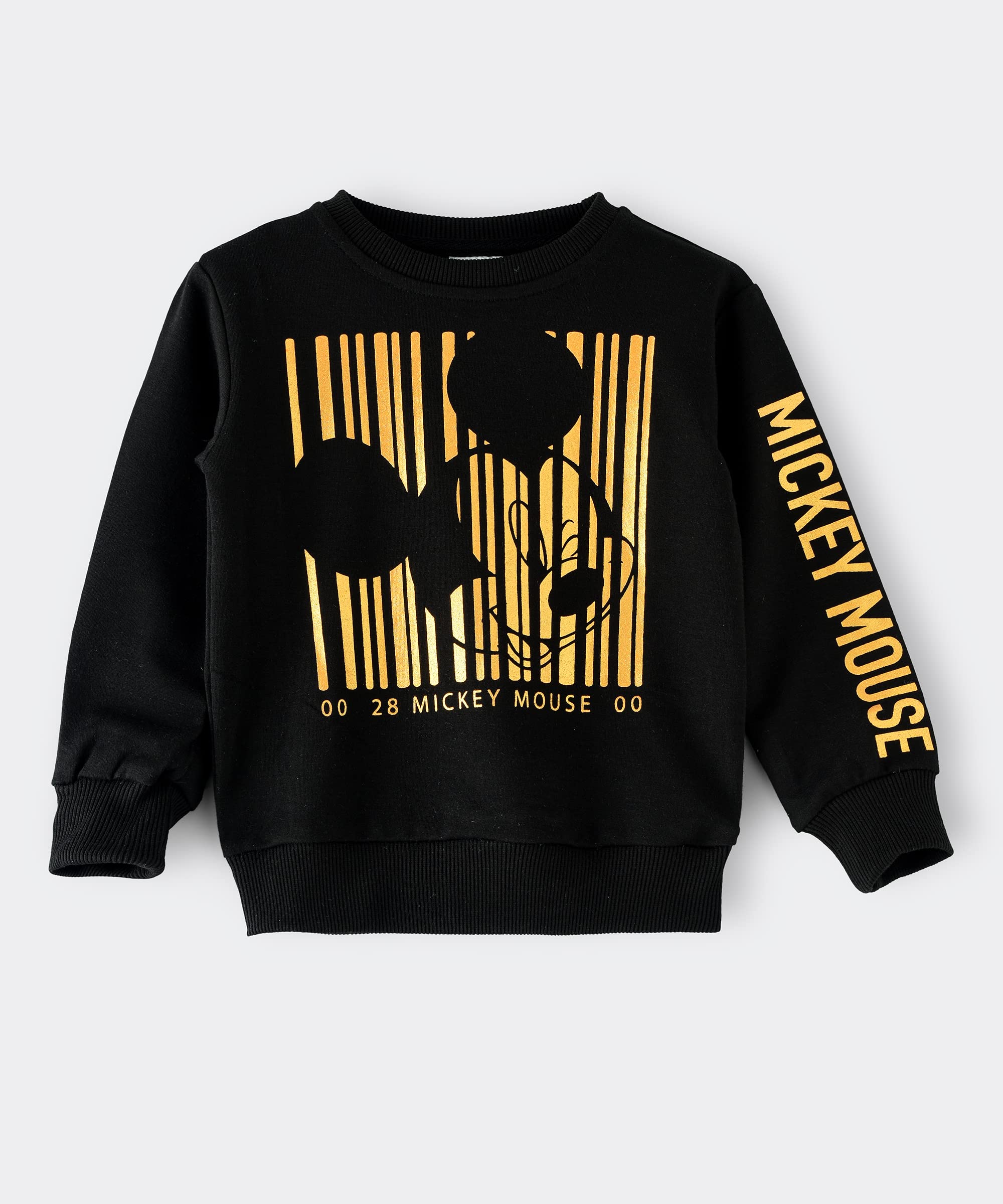 Mickey Mouse Sweatshirt for Junior Boys - Black, 5-6 Year