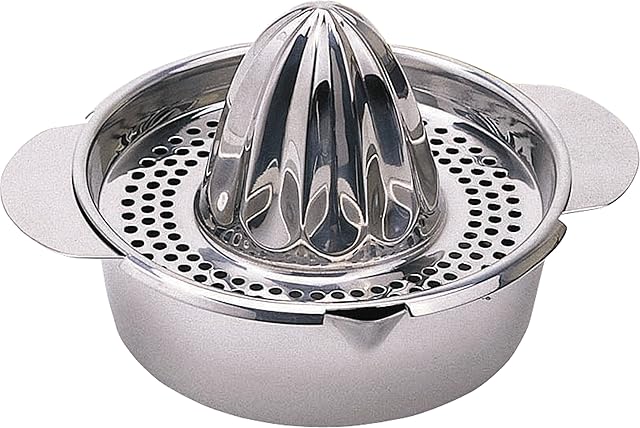 MasterClass KitchenCraft MCCITRUS Stainless Steel Lemon Squeezer / Citrus Juicer