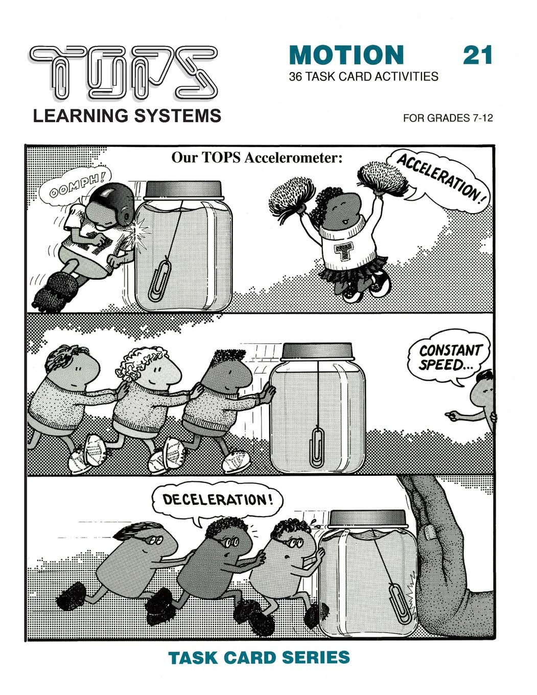 Motion: For Grades 7-12 (Task Card Series)