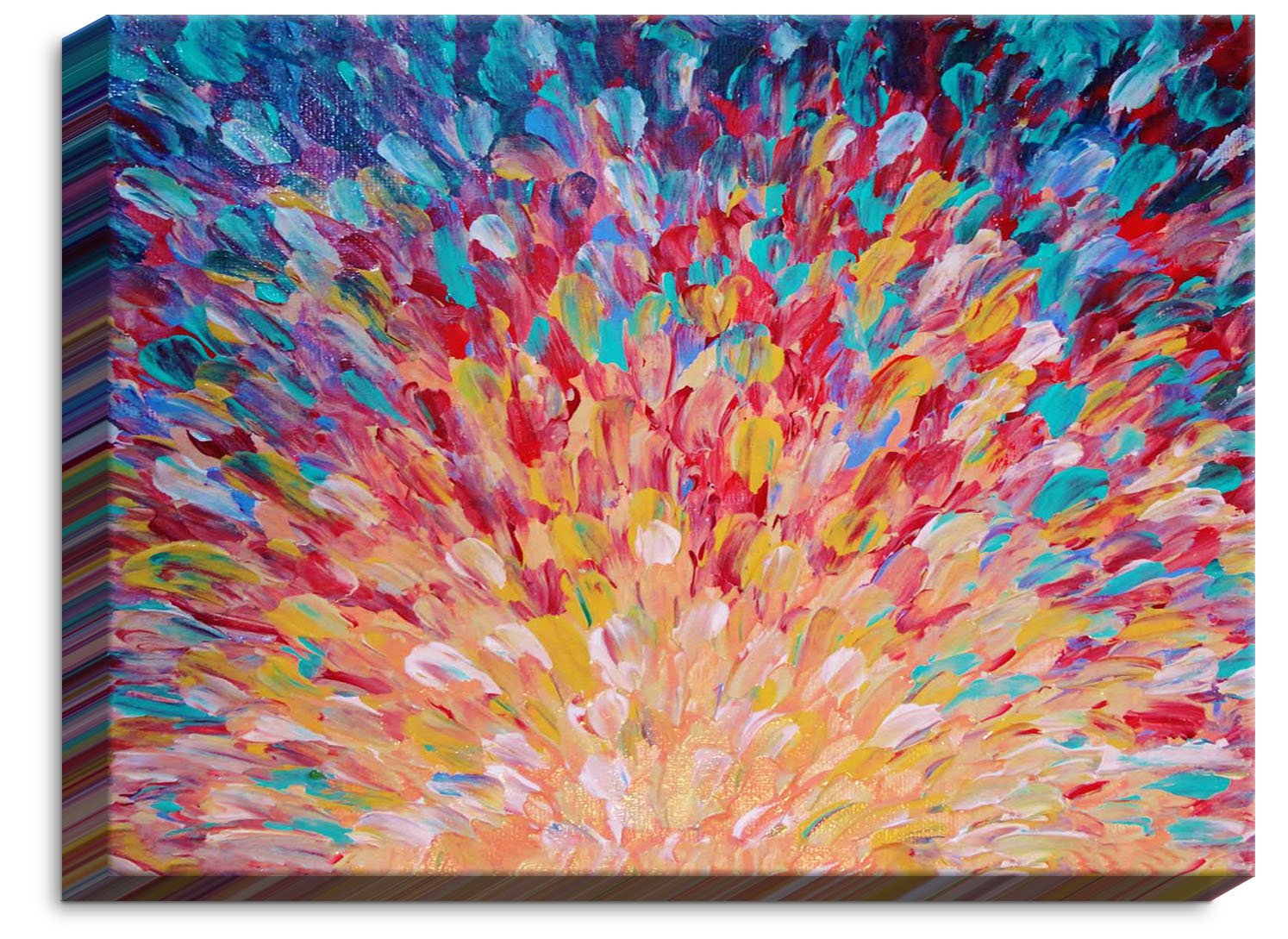 Dia NocheCANB-JuliaDiSanoSplashI2 Canvas Wall Art Framed and Unframed, 17 x 13