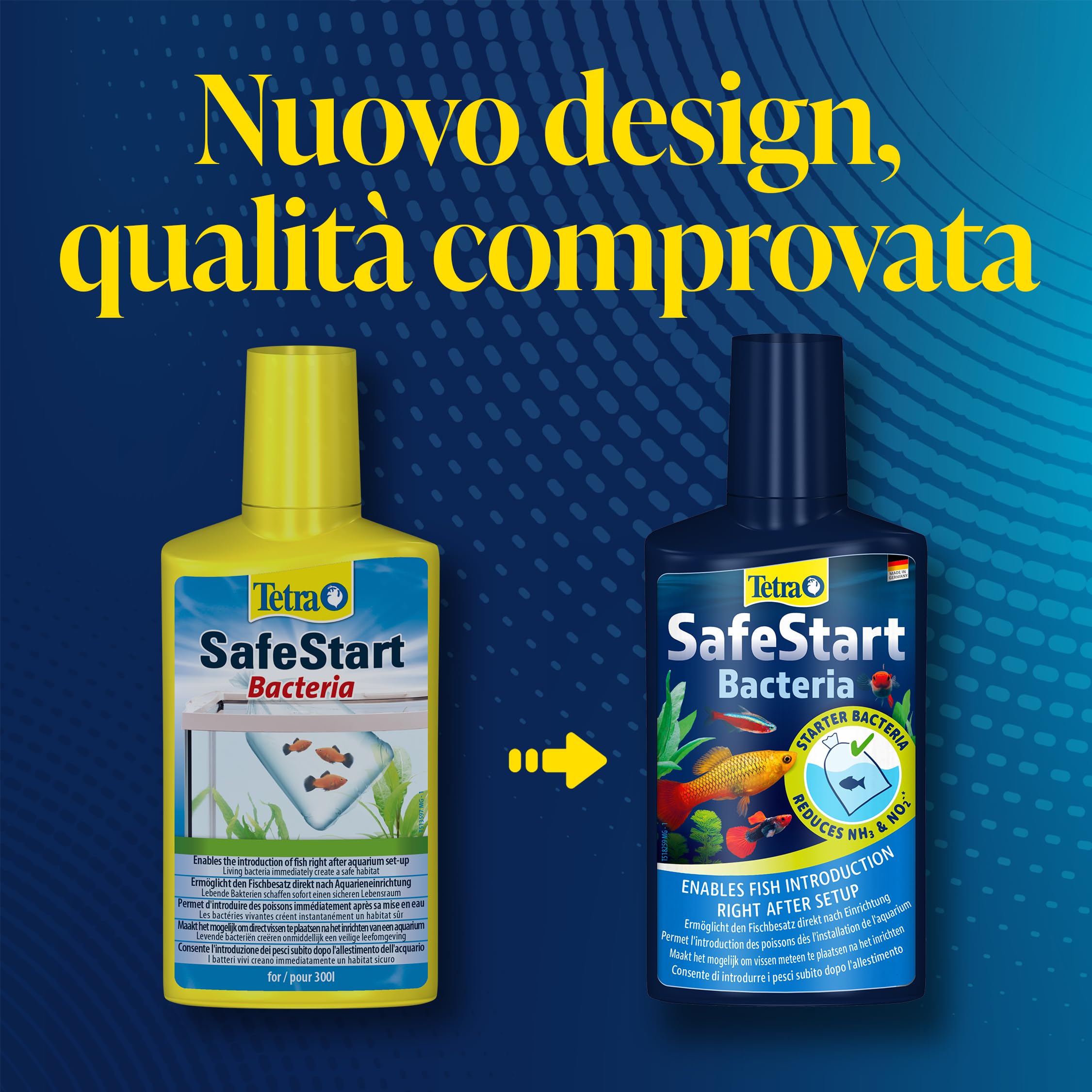 Tetra SafeStart Attivatore per Acquari, Consente di Introdurre i Pesci Immediatamente dopo L'allestimento dell'Acquario, 100 ml