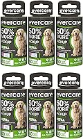 Vista 1 de Recambio Evercare para rodillo de pelusa adhesiva extra para mascotas, 60 hojas, paquete de 6