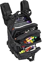 Vista 1 de Lightning X Stocked EMSEMT - Mochila médica para primeros auxilios + kit, Negro, 1